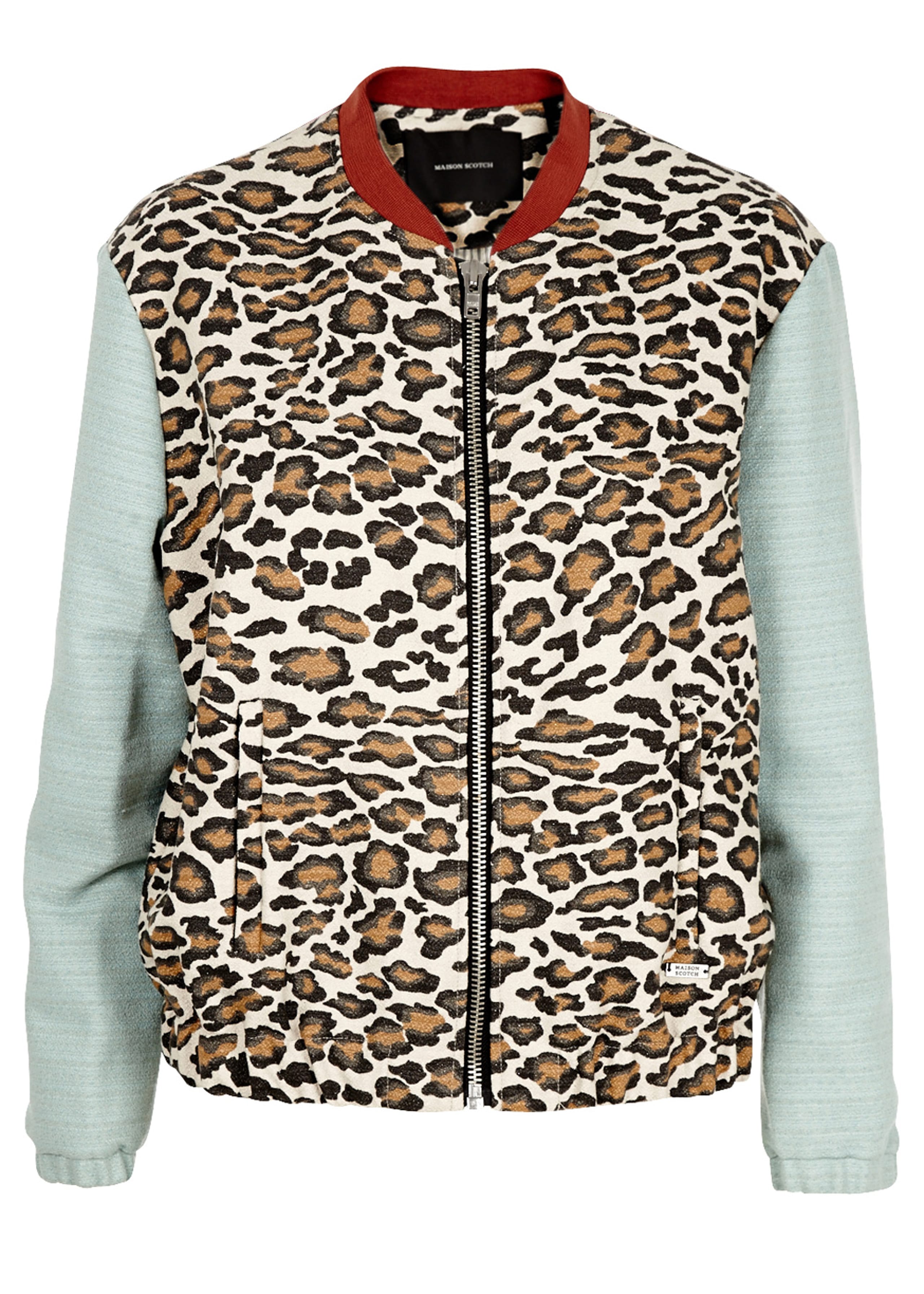 Relaxed Bomber Print - Jacket - Scotch