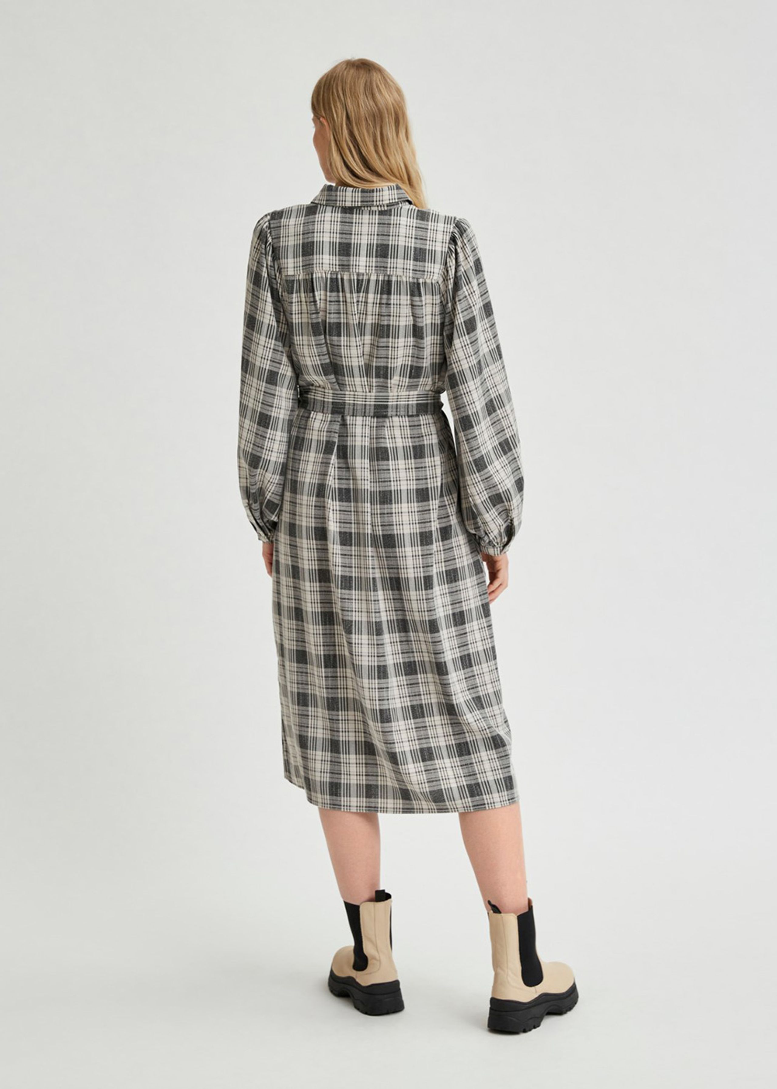 SLFLesie-Nanna Midi Shirt Dress - Kjole - Selected