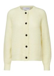 selected femme slflulu ls knit short cardigan noos