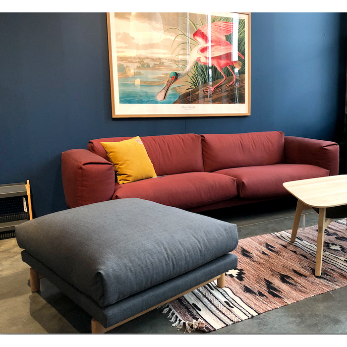  Muuto  Rest sofa  with pouf Couch Muuto 