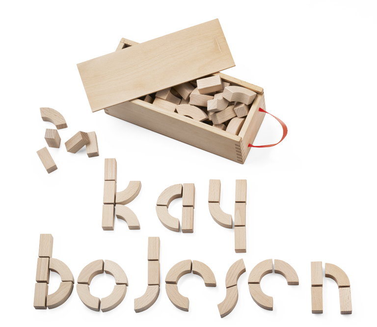 kay bojesen alphabet blocks