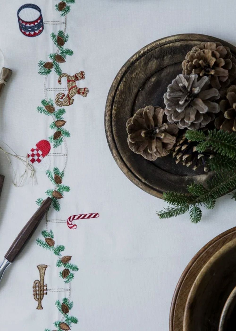 The Christmas Cloth | Inspiration for the annual christmas table