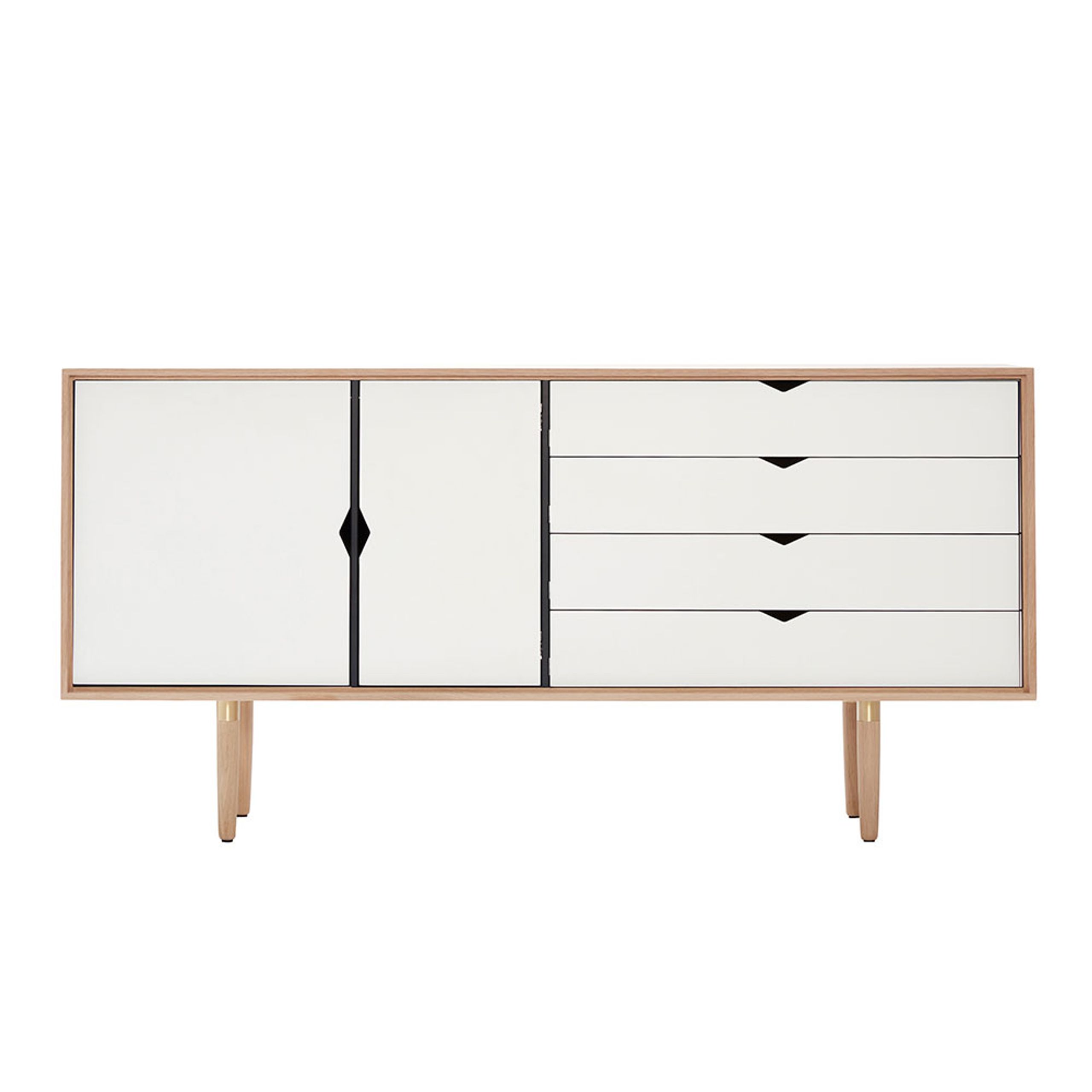Andersen Furniture - Estante - Andersen Furniture - S6  - White Oiled Oak / Alpino
