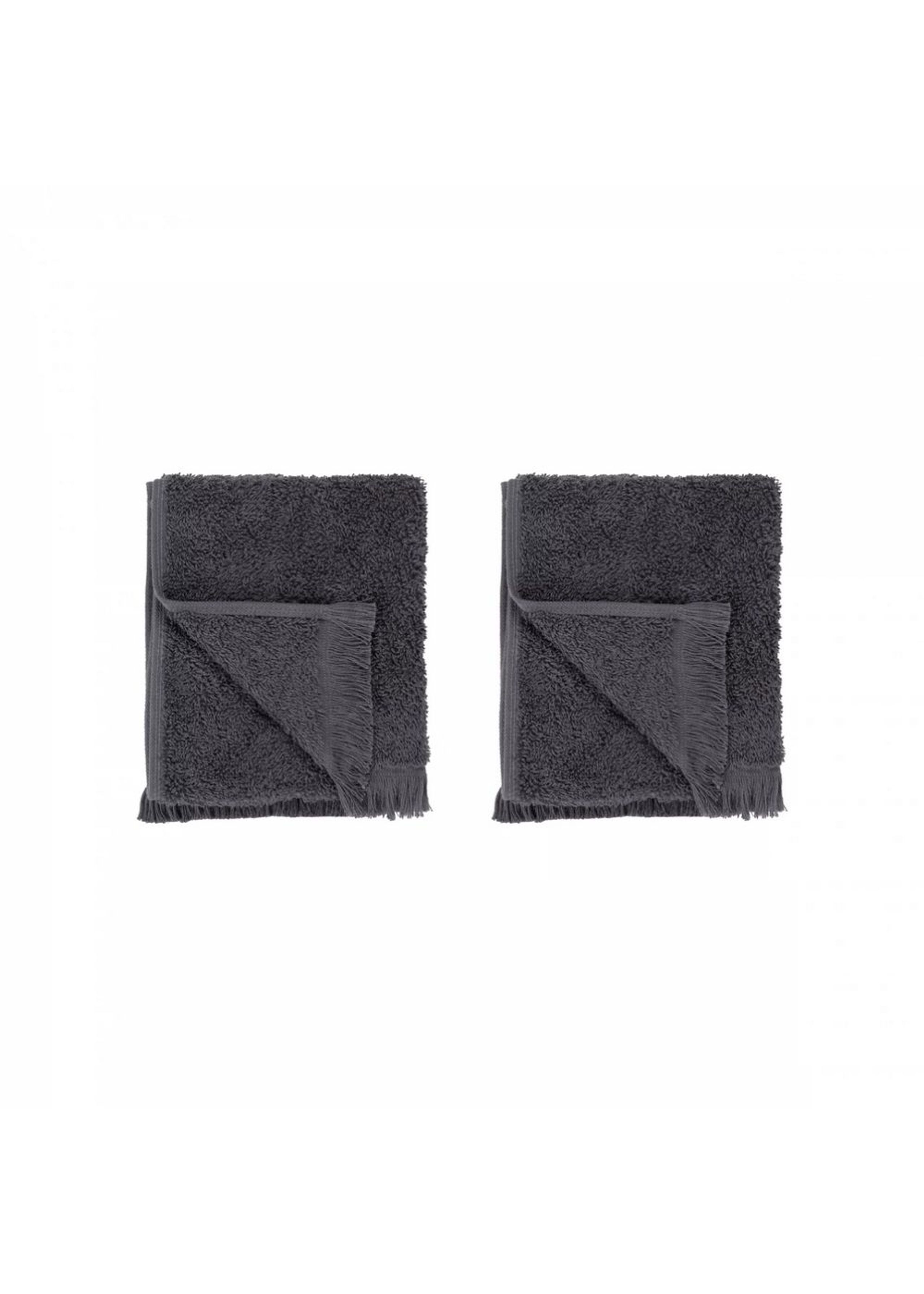 Blomus - Serviette de toilette - FRINO Set Of 2 Guest Towels - Magnet