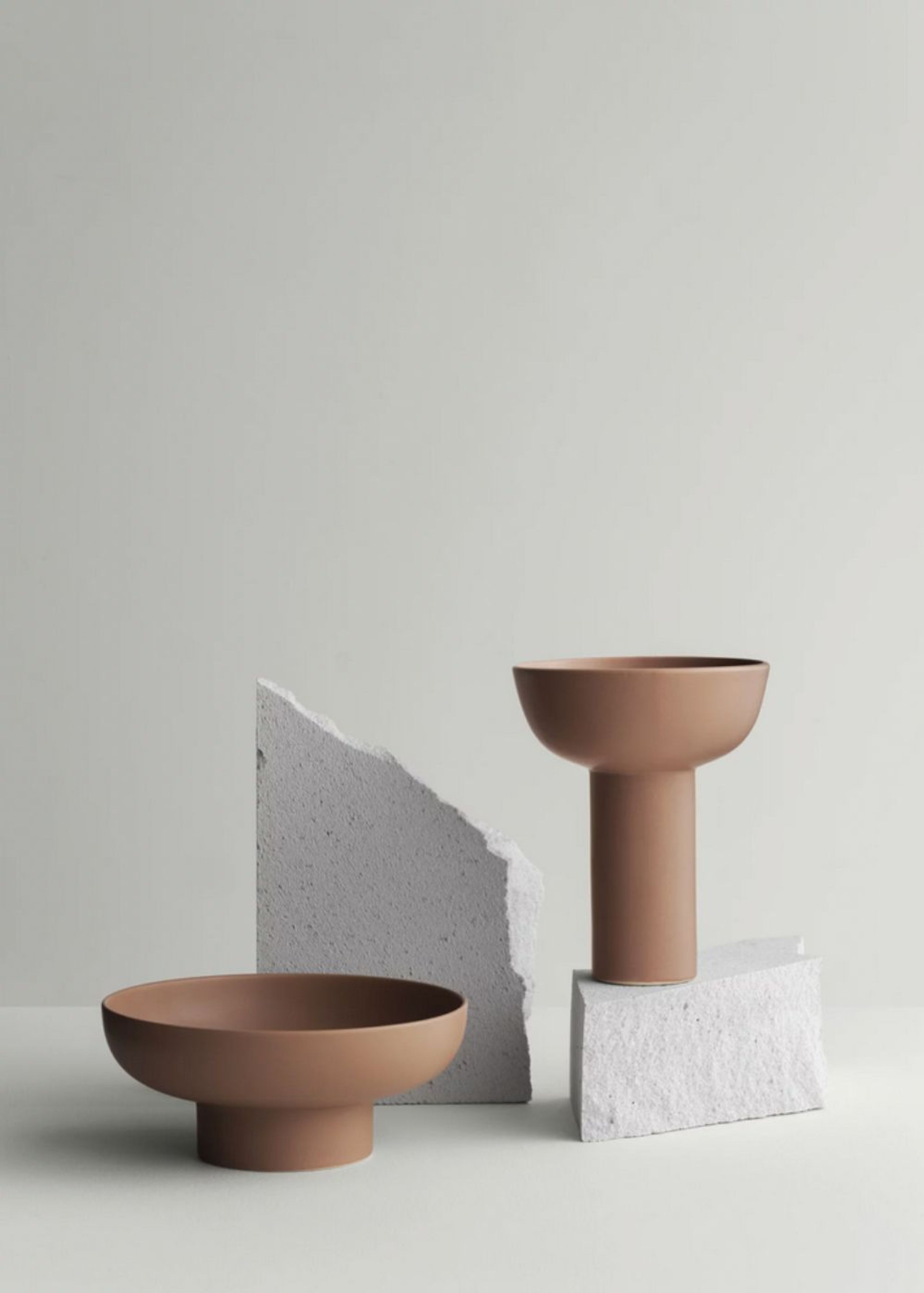 Blomus - Vase - MIYABI Vase - Medium - Terracotta