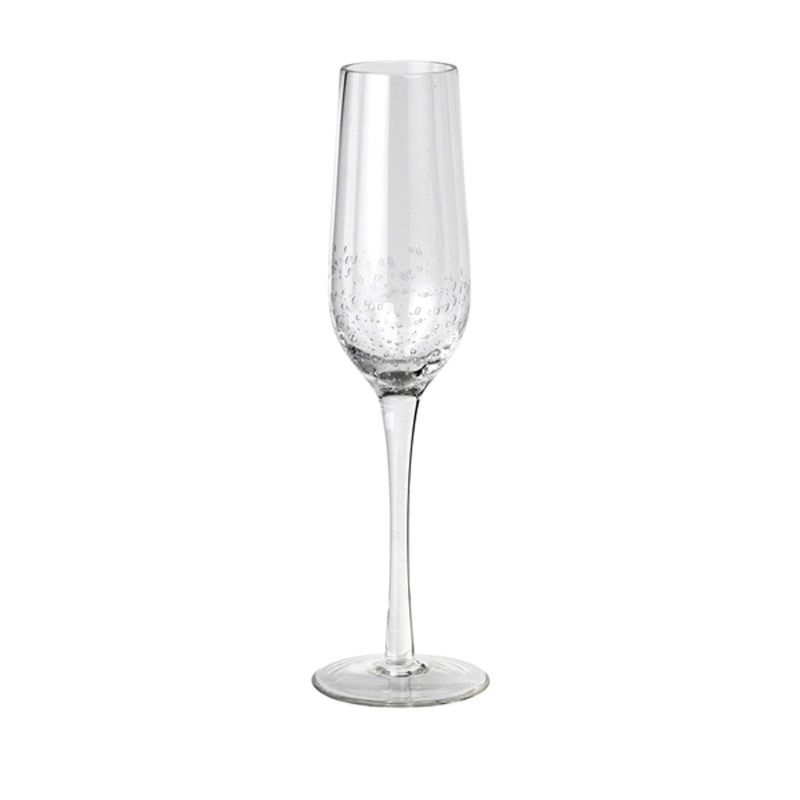 Broste CPH - Glas - Bubble Champagneglas - Clear