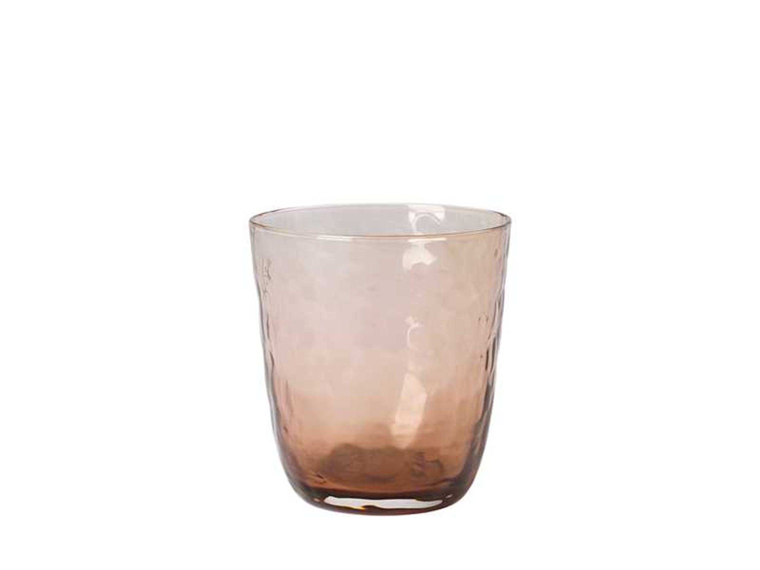 Broste CPH - Verre - Hammered Glass - Brown - 33,5 cl