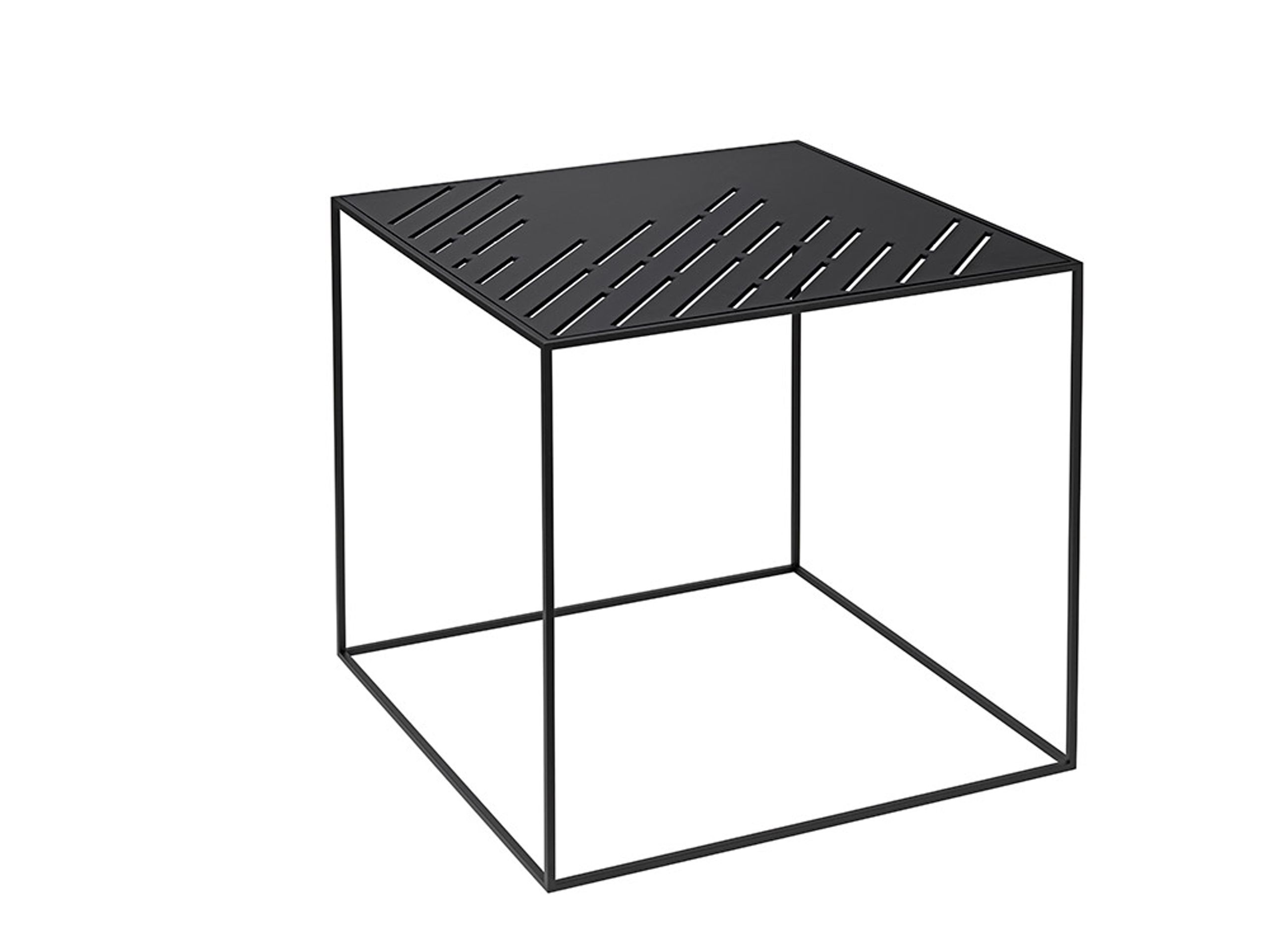 By Lassen - Conseil d'administration - Twin Tabletops - Perforated Black - Twin 42