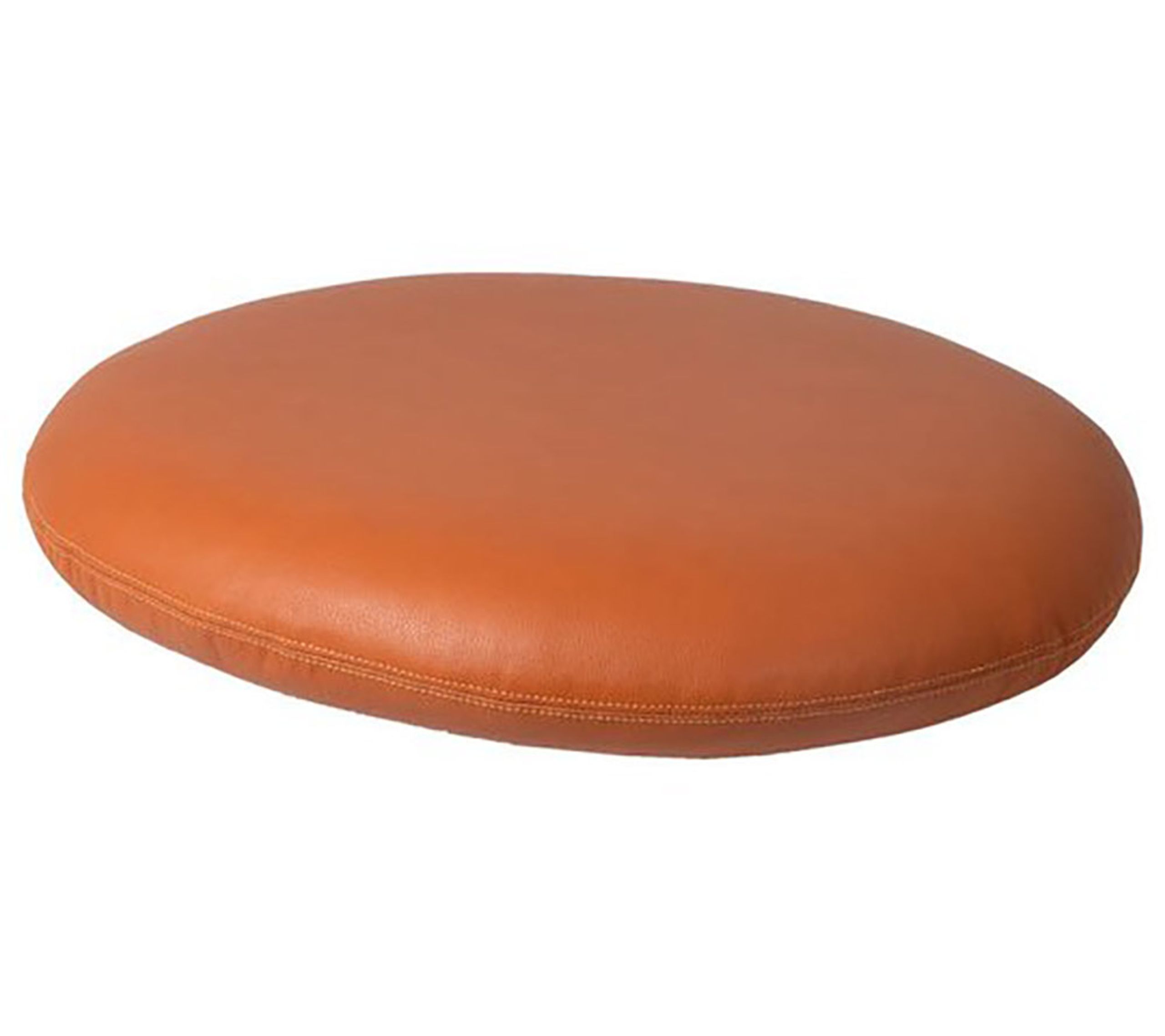 Cane-line - Coussin - Cushion set for Nest Round chair - Indoor - Semianiline leather, Cognac