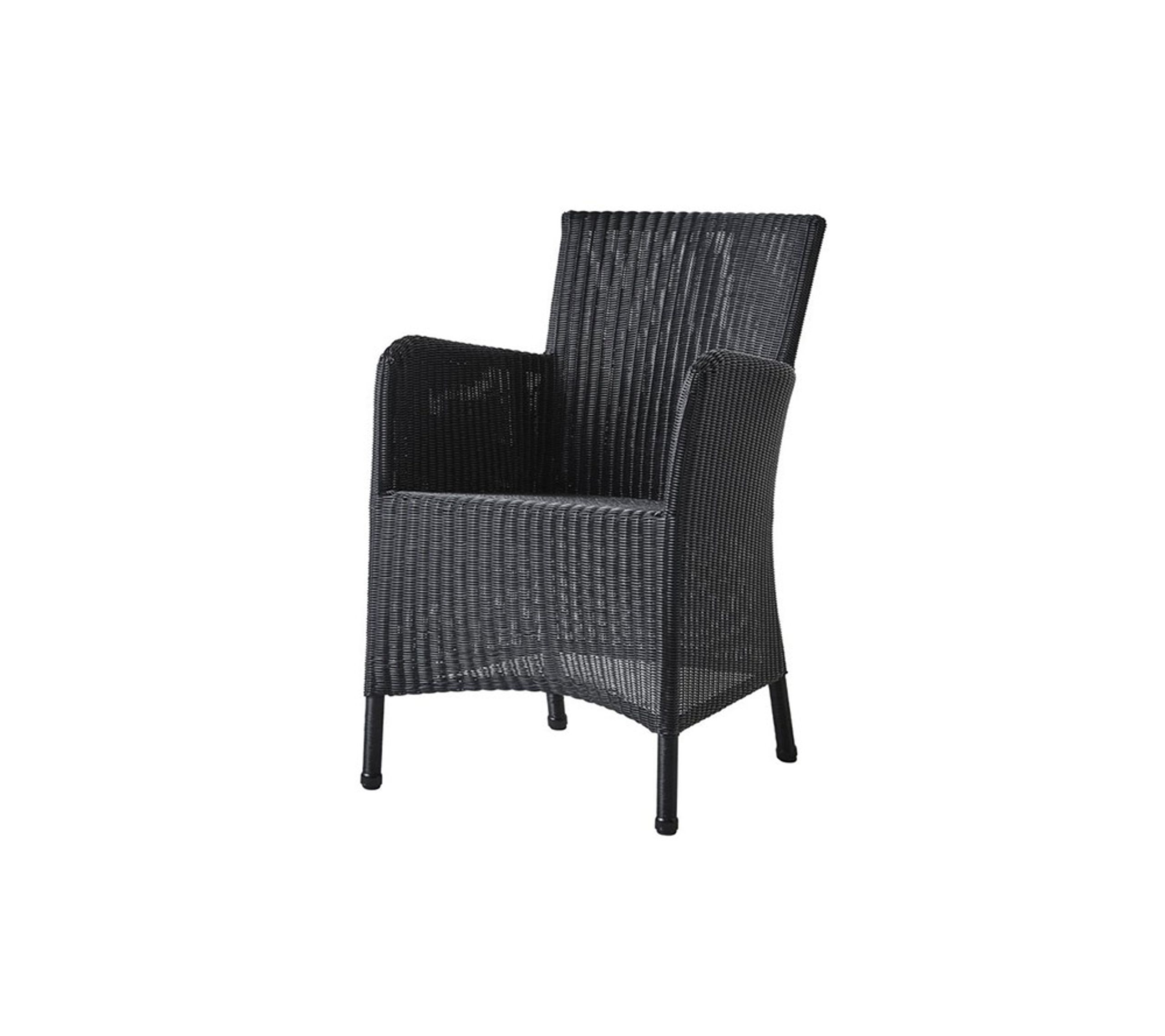 Cane-line - Stoel - Hampsted Chair - Black Cane-line Weave