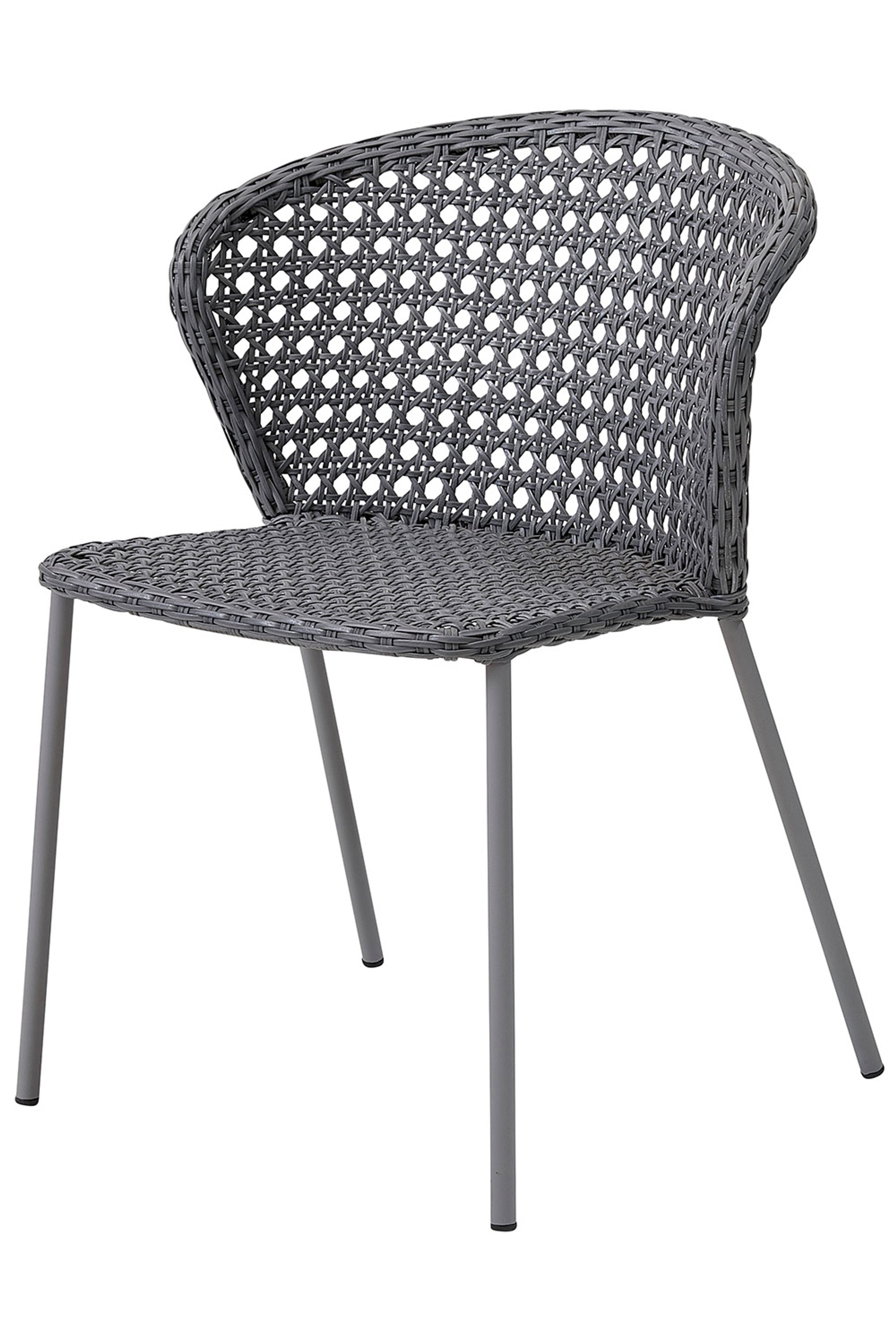 Cane-line - Chaise - Lean Chair - Chair - Light Grey - Cane-line French Weave