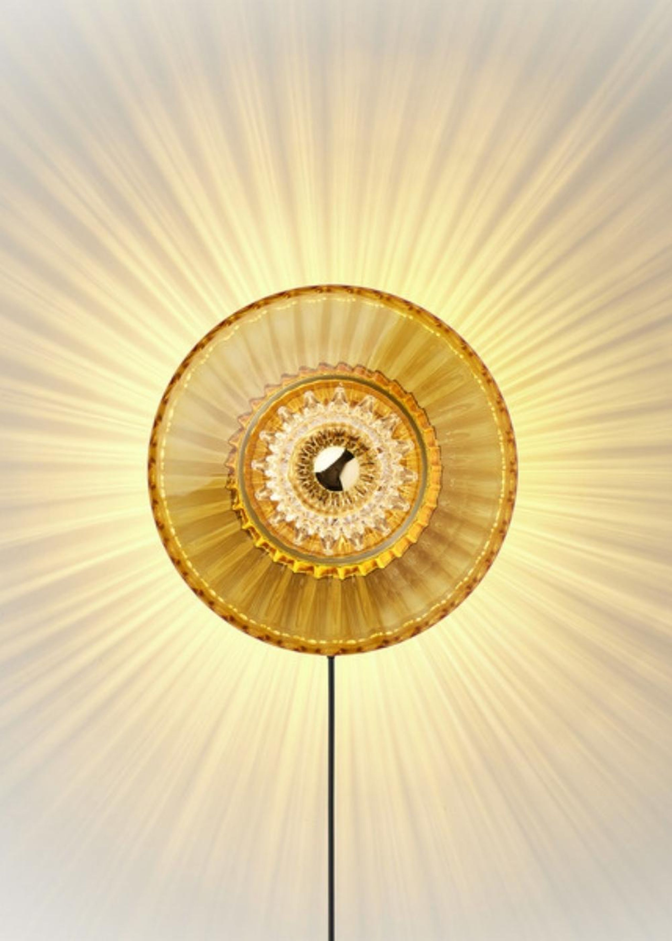 Design By Us - Lampe murale - Wave Optic Wall Lamp - Amber