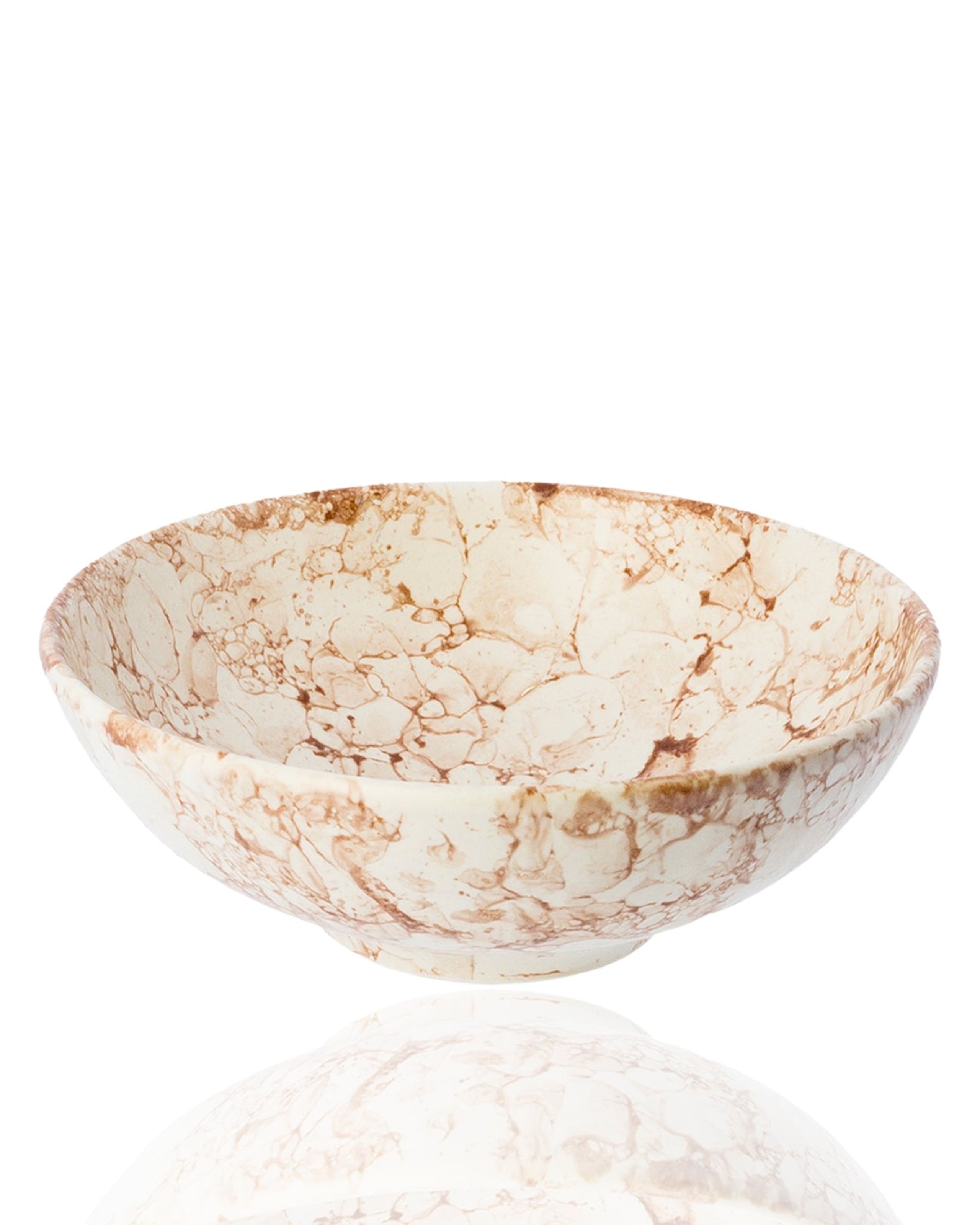 Familianna -  - Marble Serving Bowl - Marble Rust