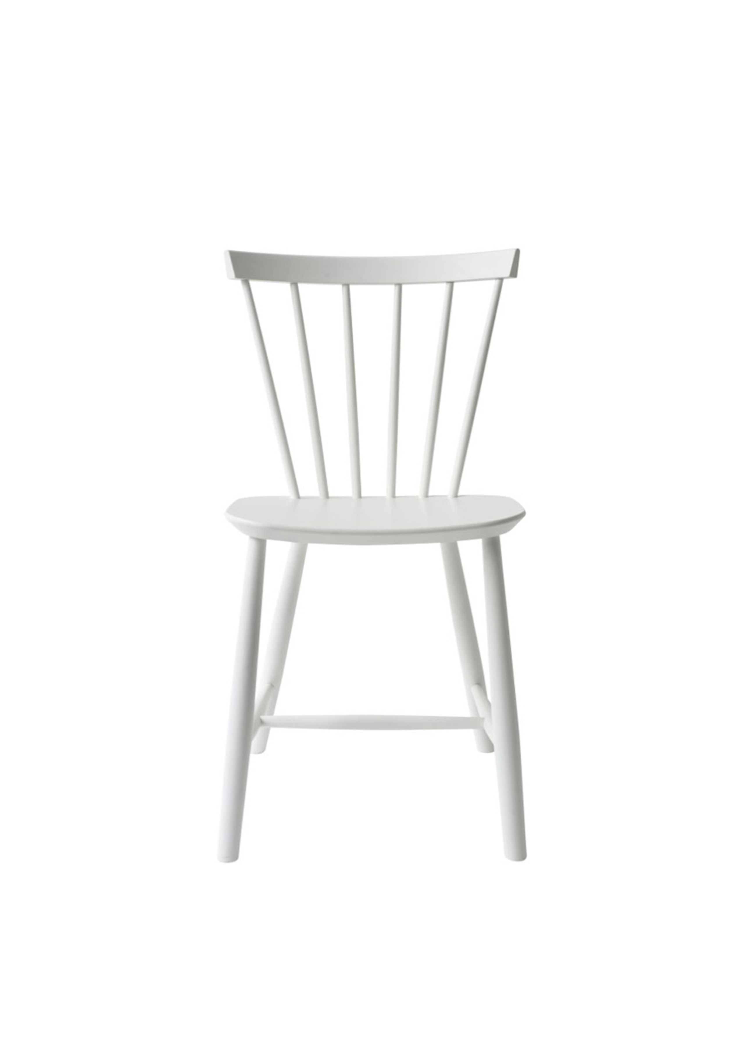FDB Møbler / Furniture - Stuhl - J46 von Poul M. Volther - Beech/White