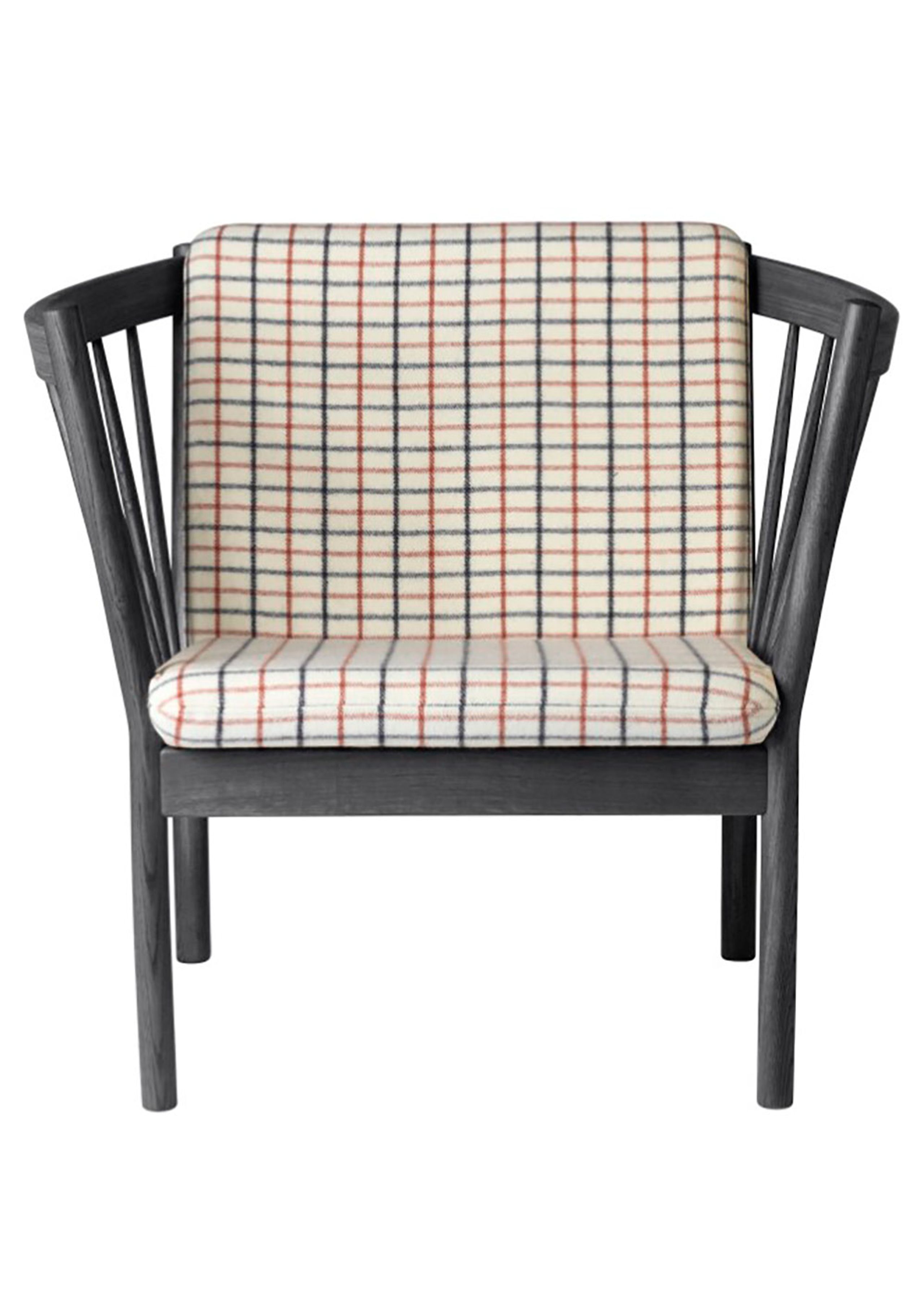 FDB Møbler / Furniture - Lounge stoel - J146 by Erik Ole Jørgensen - Black Oak/Horserug