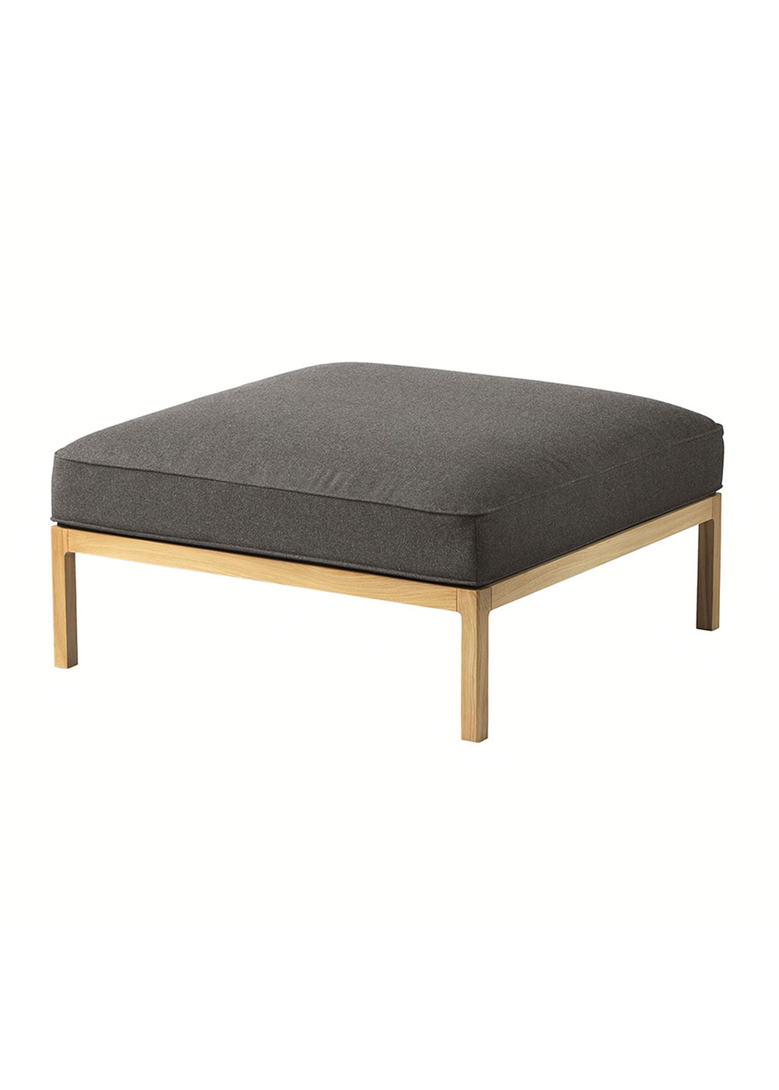 FDB Møbler / Furniture - Puff - L37, 7-9-13, Puff - Onxy