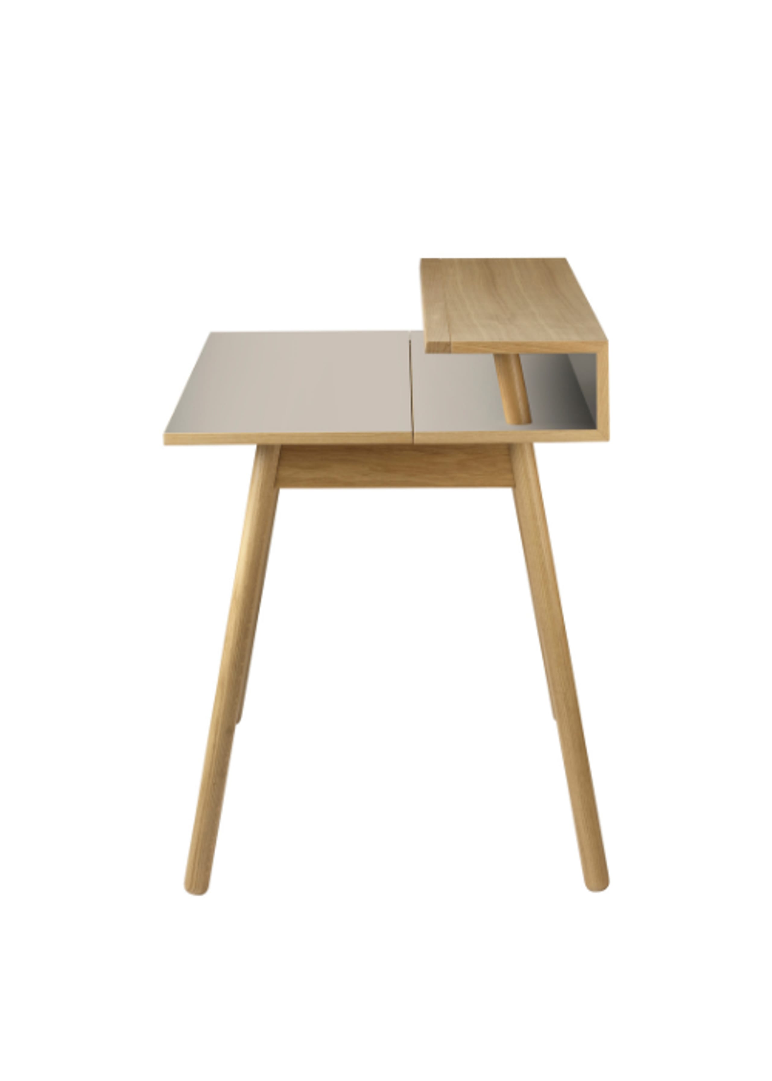 FDB Møbler / Furniture - Desk - C68 Nørrebro Skrivebord - Mushroom