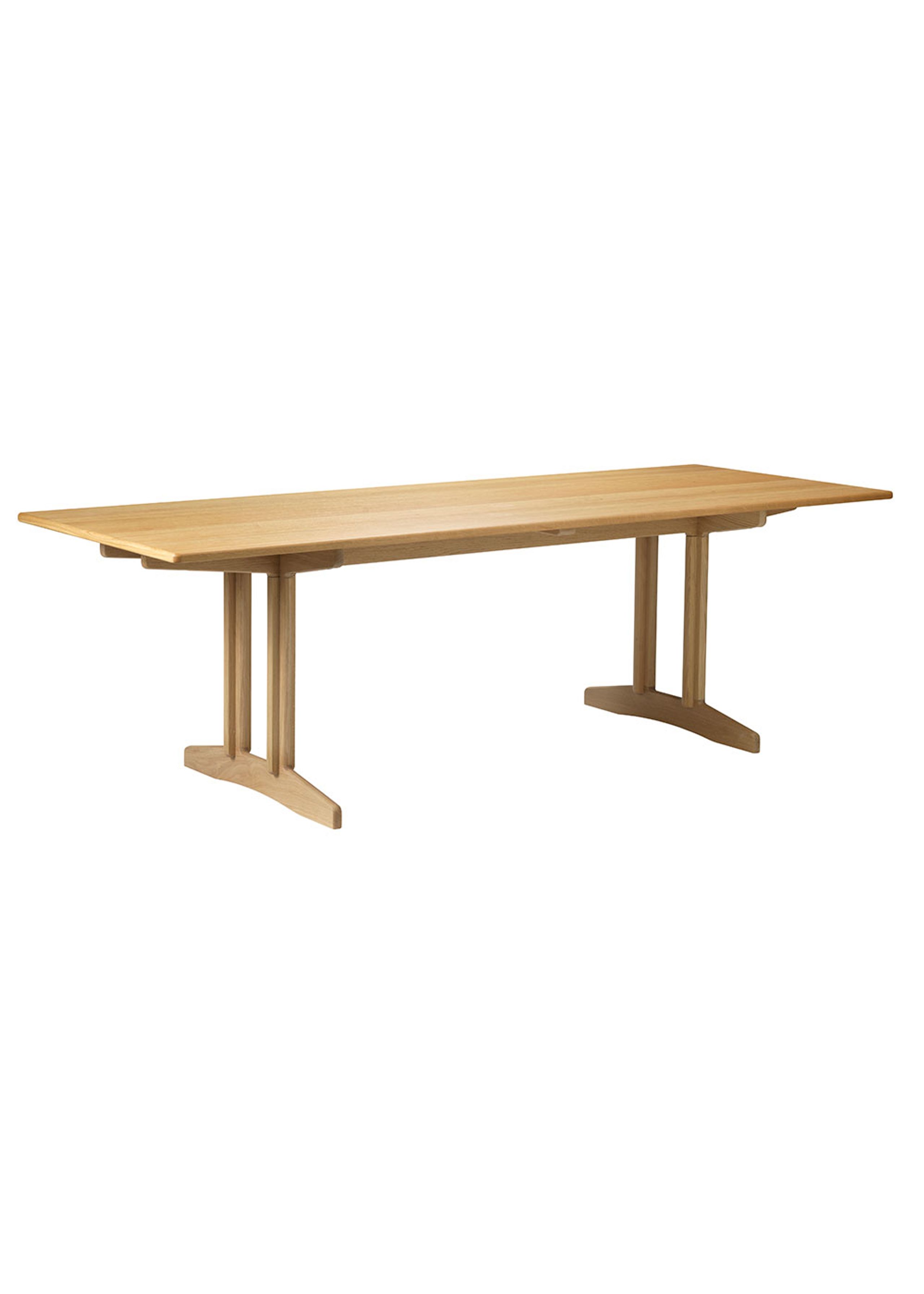 FDB Møbler / Furniture - Table à manger - C64 Shaker by Børge Mogensen - Egetræsfinér - L220