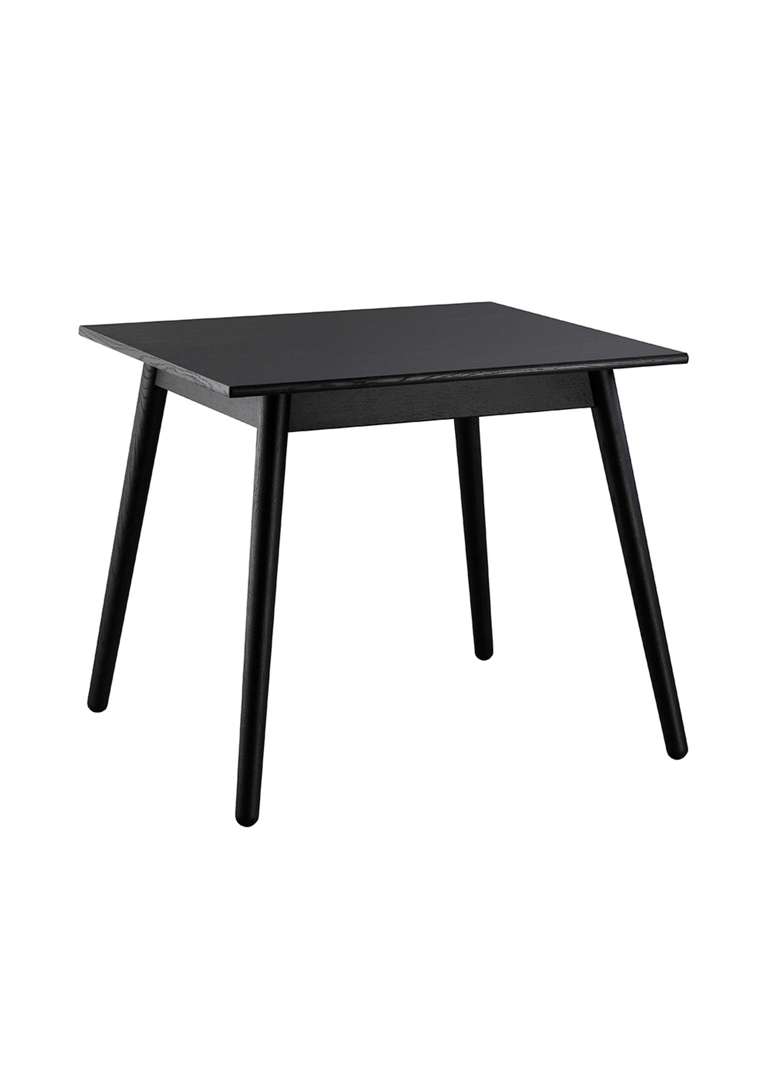 FDB Møbler / Furniture - Eettafel - C35A by Poul M. Volther - Black Lacquered Oak / Black
