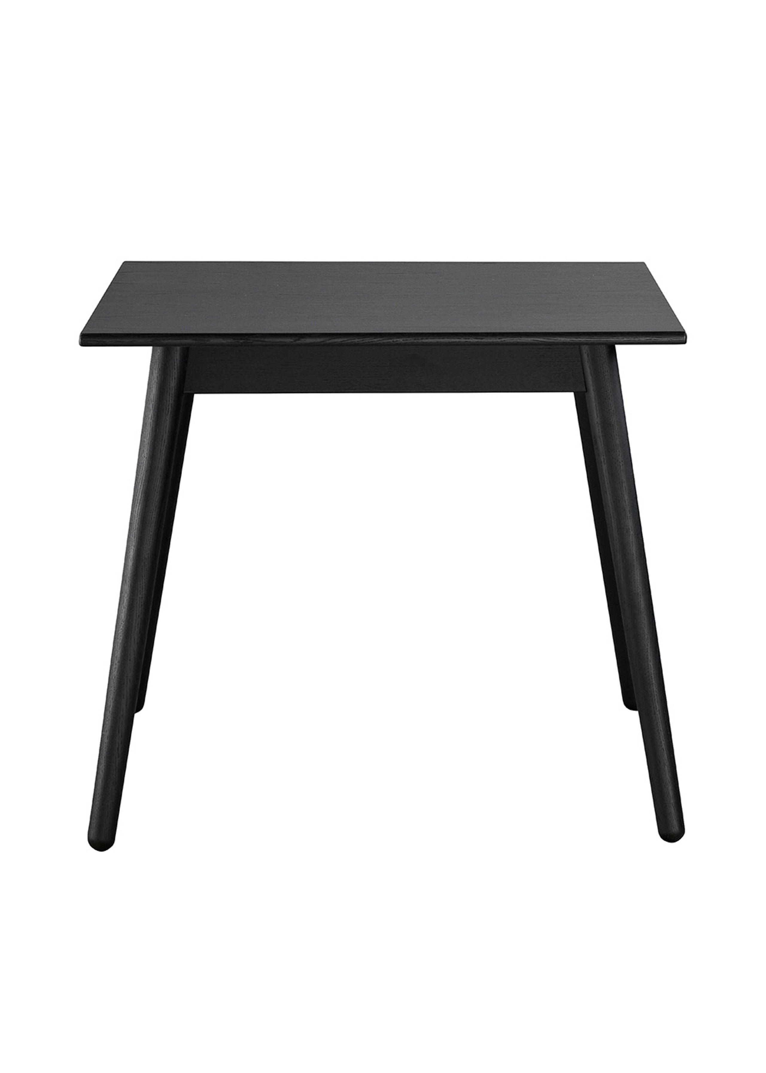 FDB Møbler / Furniture - Esstisch - C35A by Poul M. Volther - Black Lacquered Oak / Black