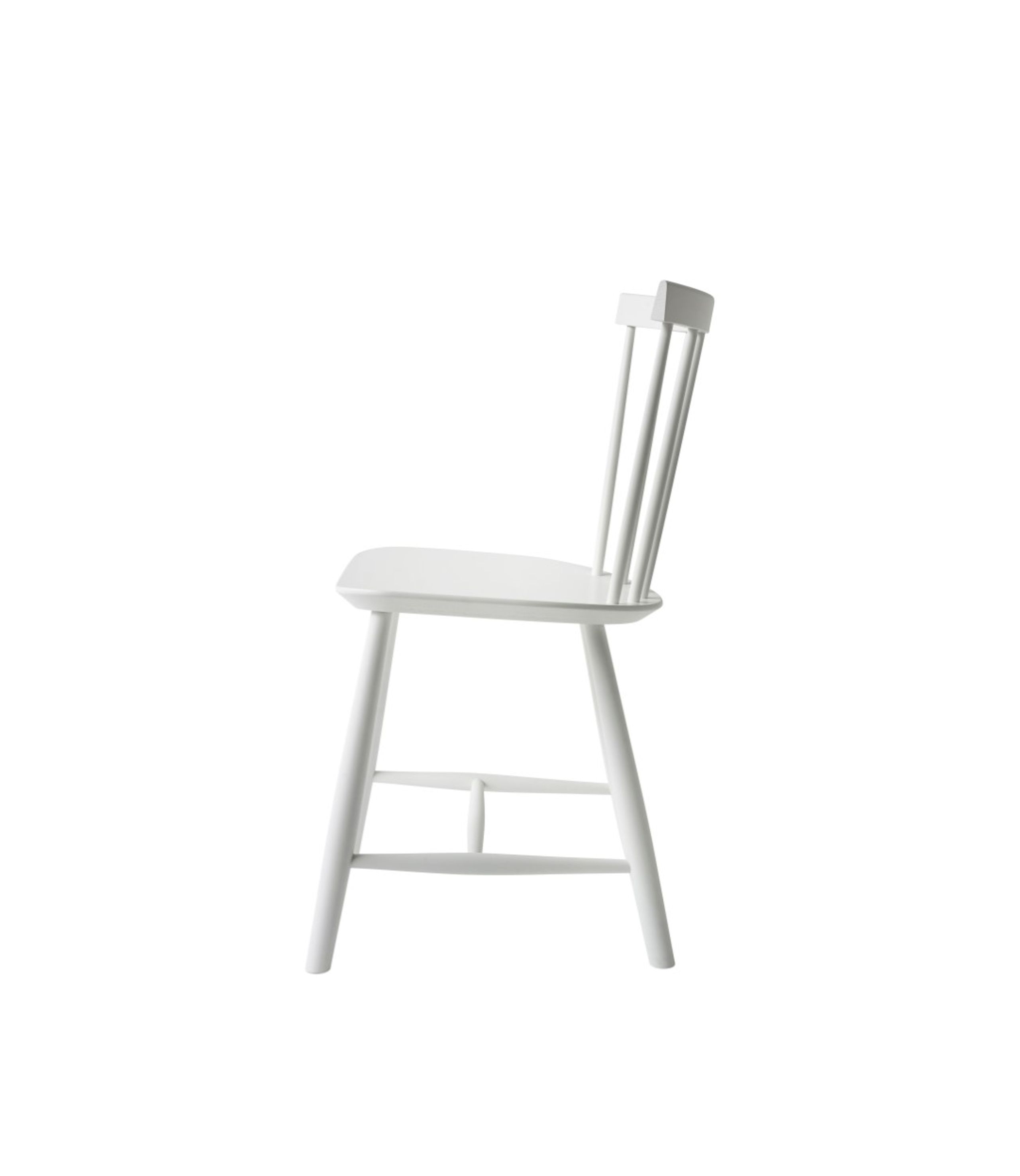 FDB Møbler / Furniture - Stuhl - J46 von Poul M. Volther - Beech/White