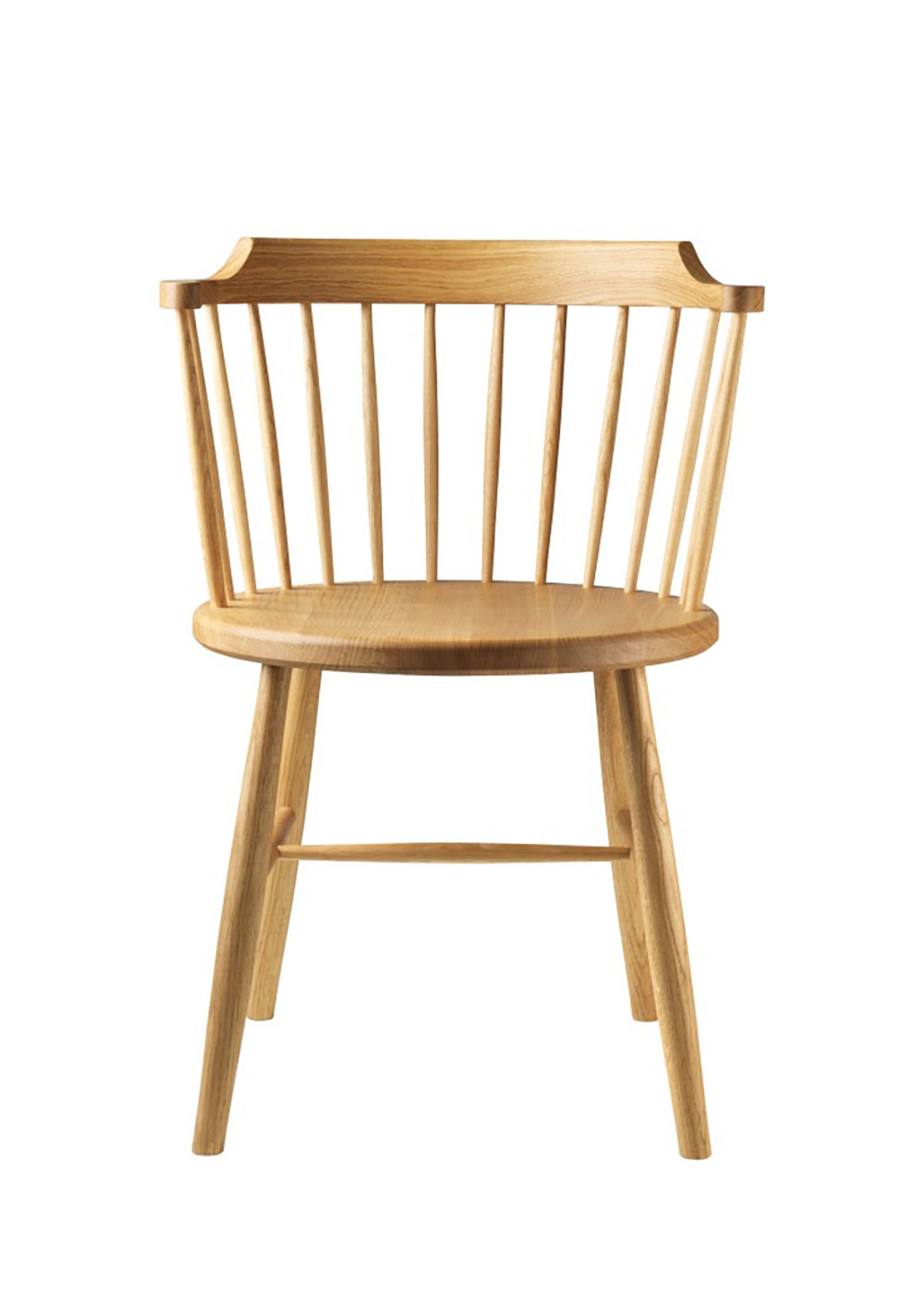 FDB Møbler / Furniture - Chaise - J18 by Børge Mogensen - Oak / Nature Oiled