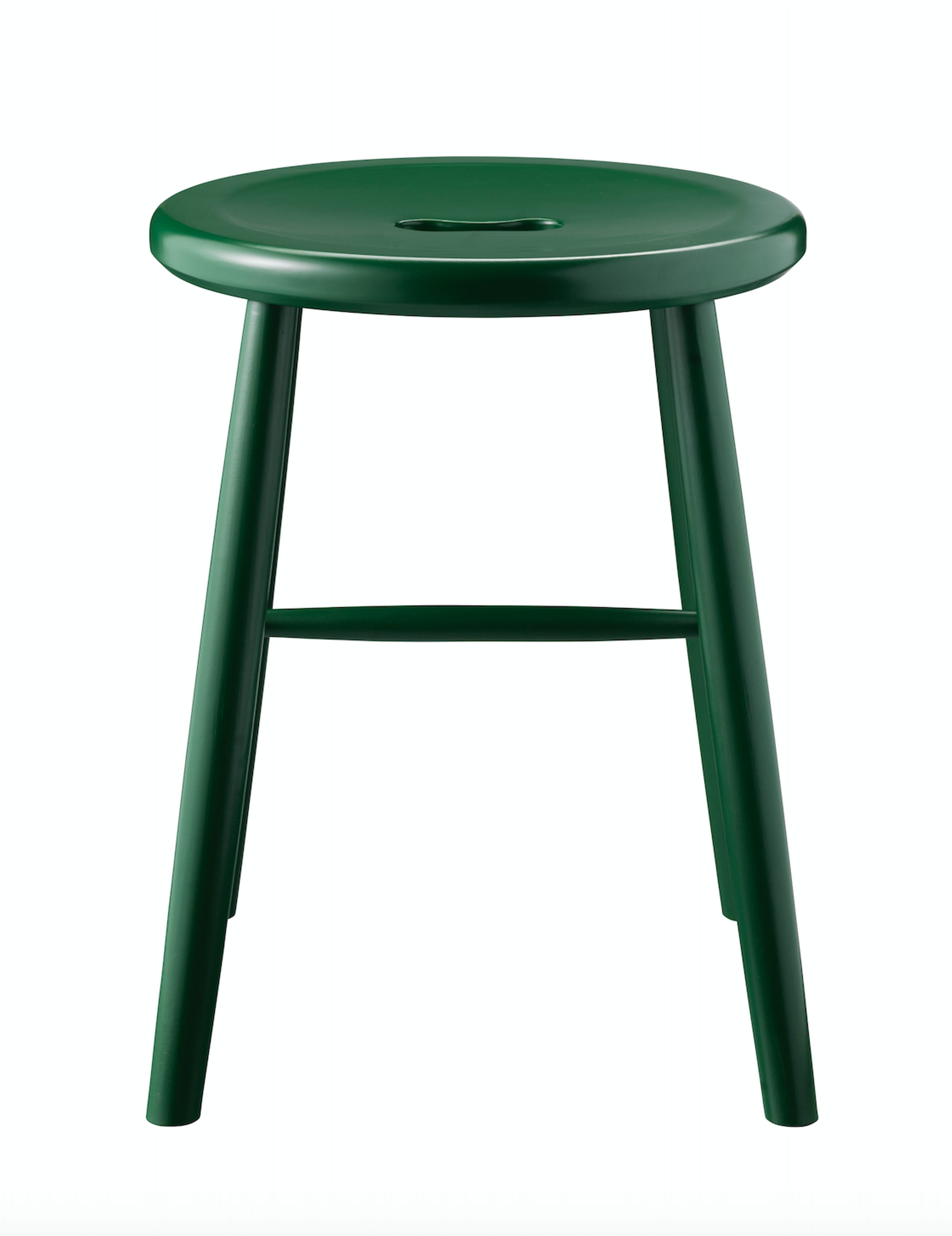 FDB Møbler / Furniture - Stoel - J27 by Poul M. Volther - Beech/Green