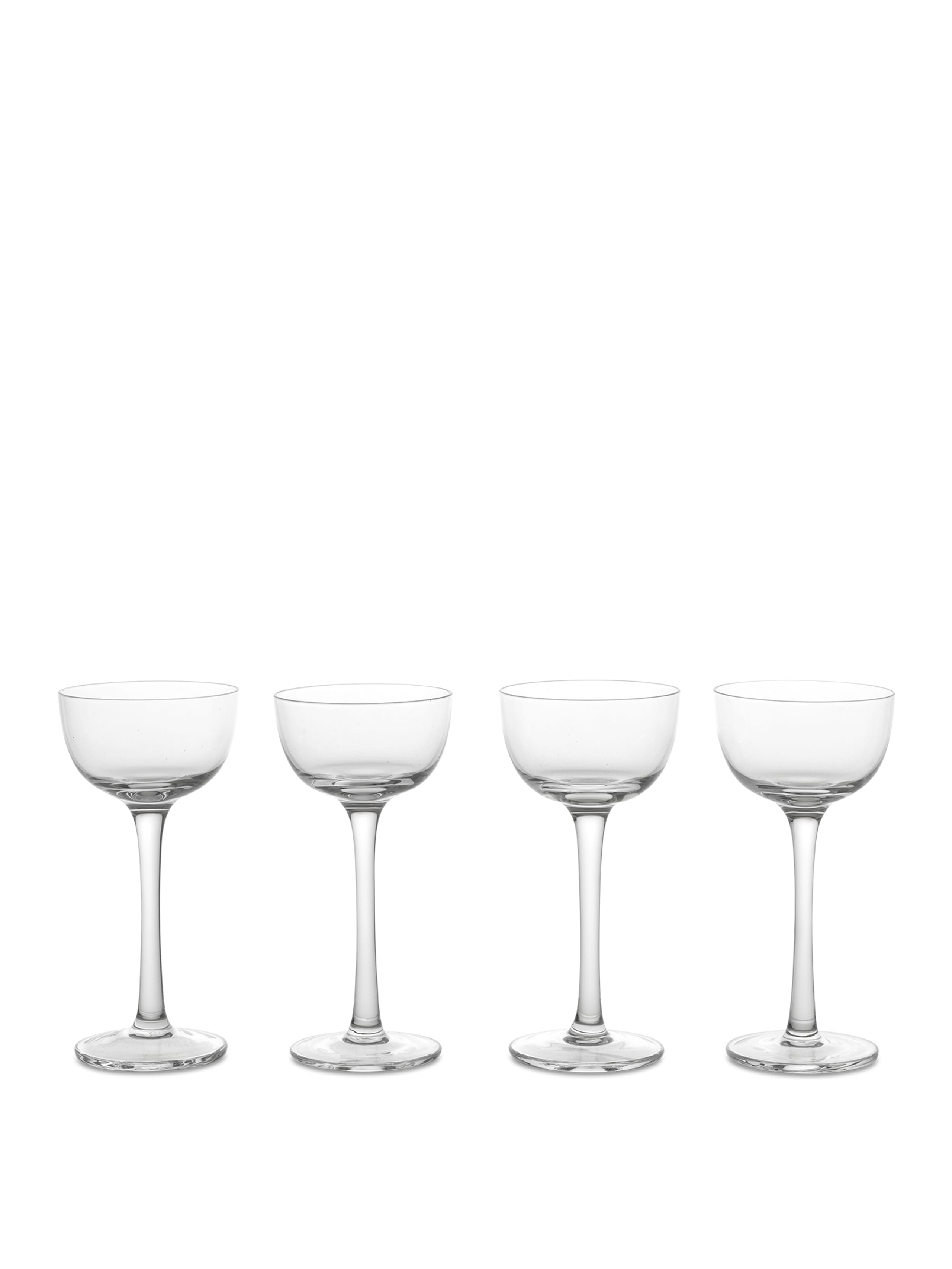 Ferm Living -  - Host Liqueur Glasses - Host Liqueur Glasses - Set of 4 - Clear
