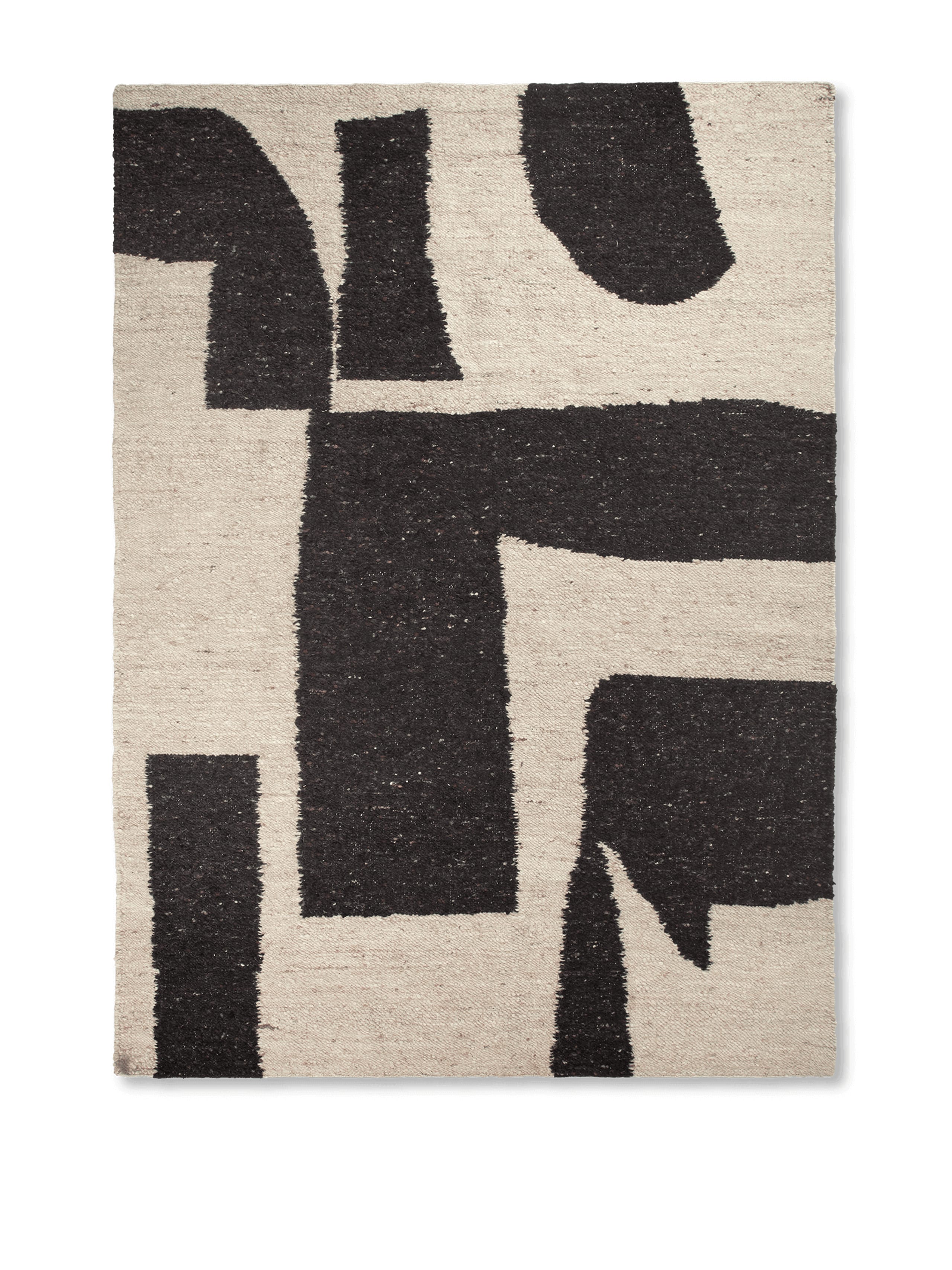 Ferm Living - Tapete - Piece Rug - Piece Rug - 200 x 300 - Off-white/Toffee