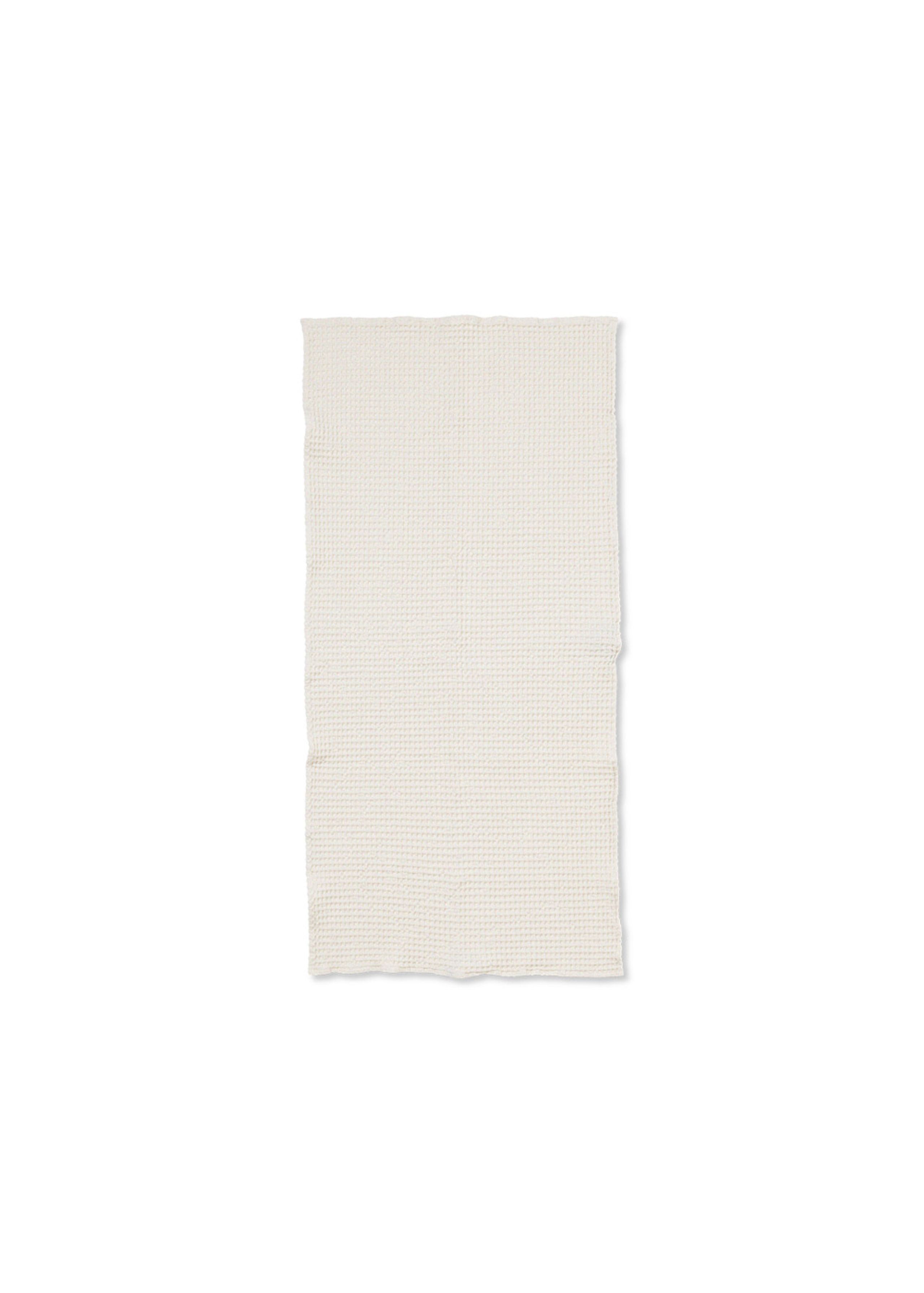 Ferm Living - Toalha - Organic Hand Towel - White