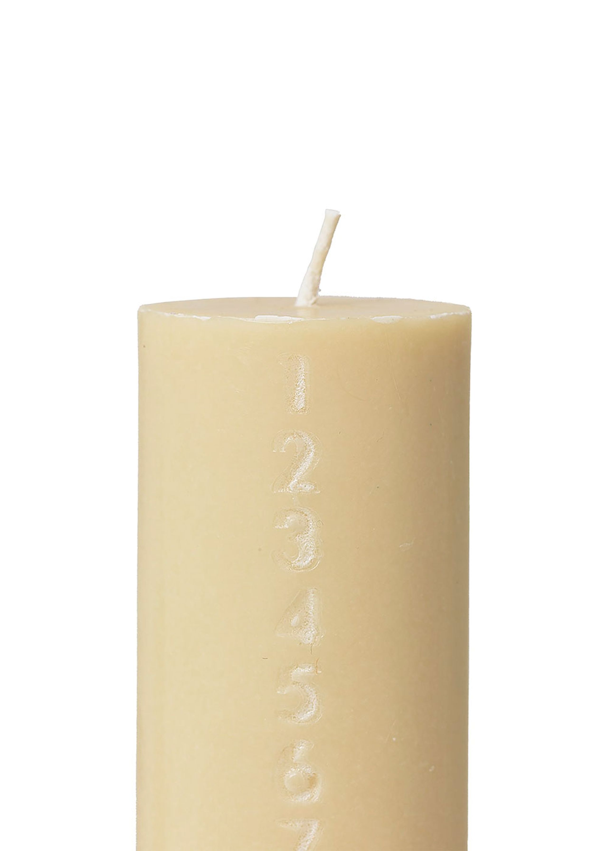 Ferm Living - Kerzen - Pure Advent Candle - Pale Yellow