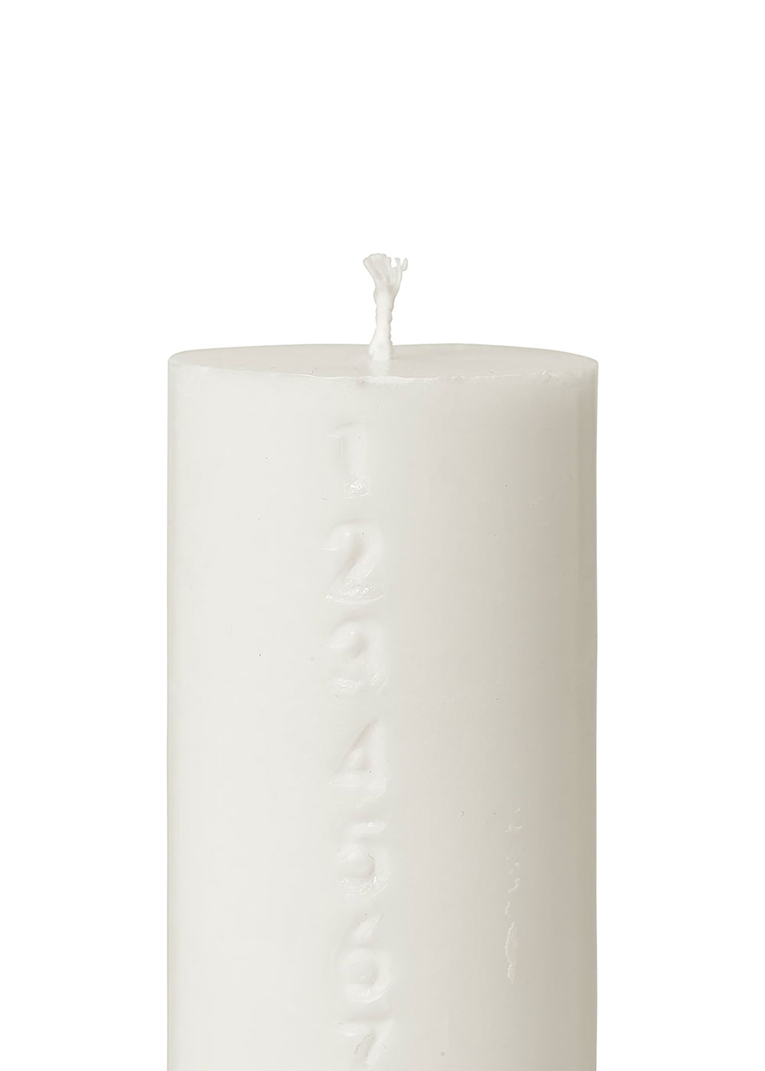 Ferm Living - Kaarsen - Pure Advent Candle - Snow White