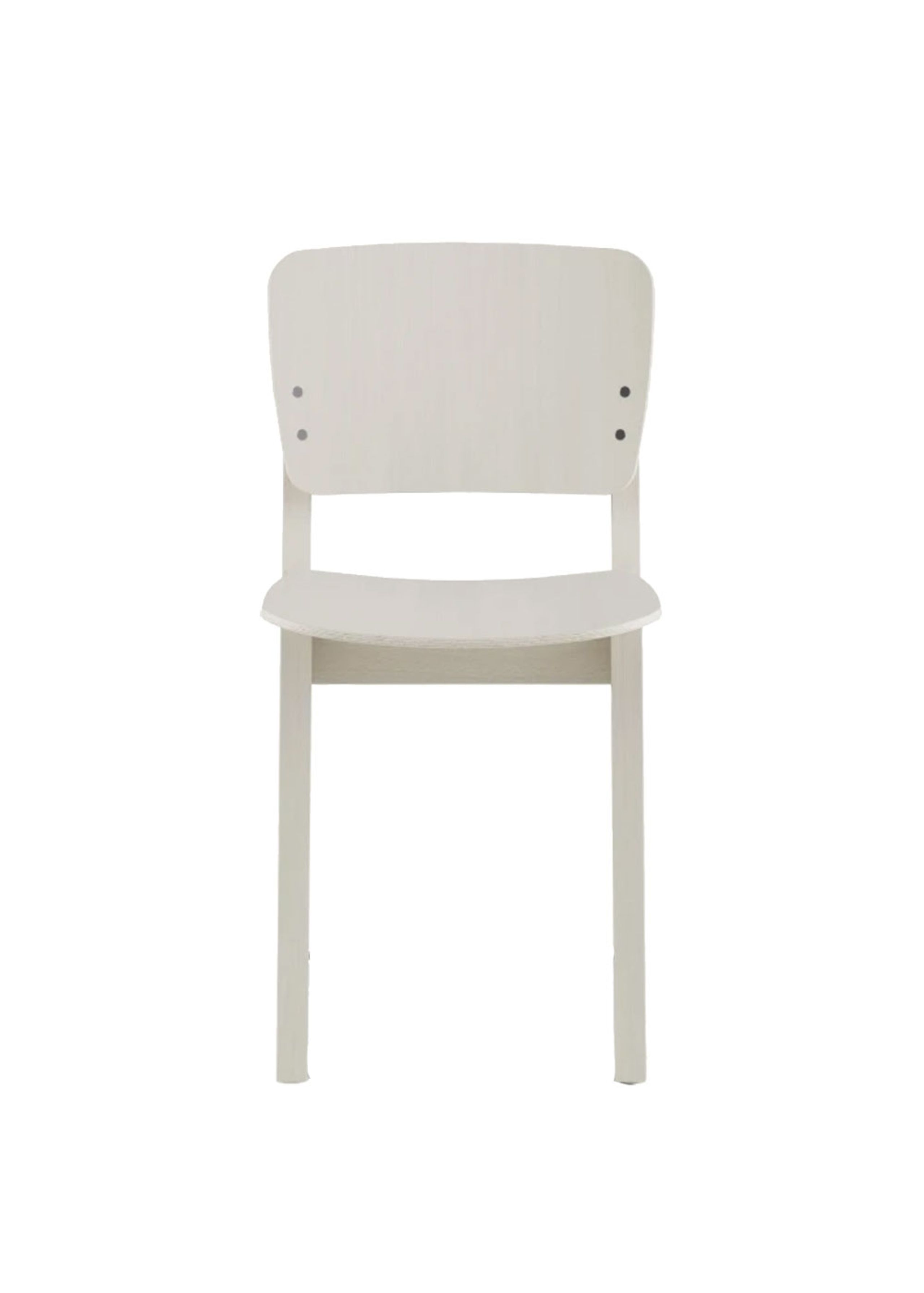 Fogia - Stuhl - Mono Chair / Wood - Seat: Pearl White Stained Oak
