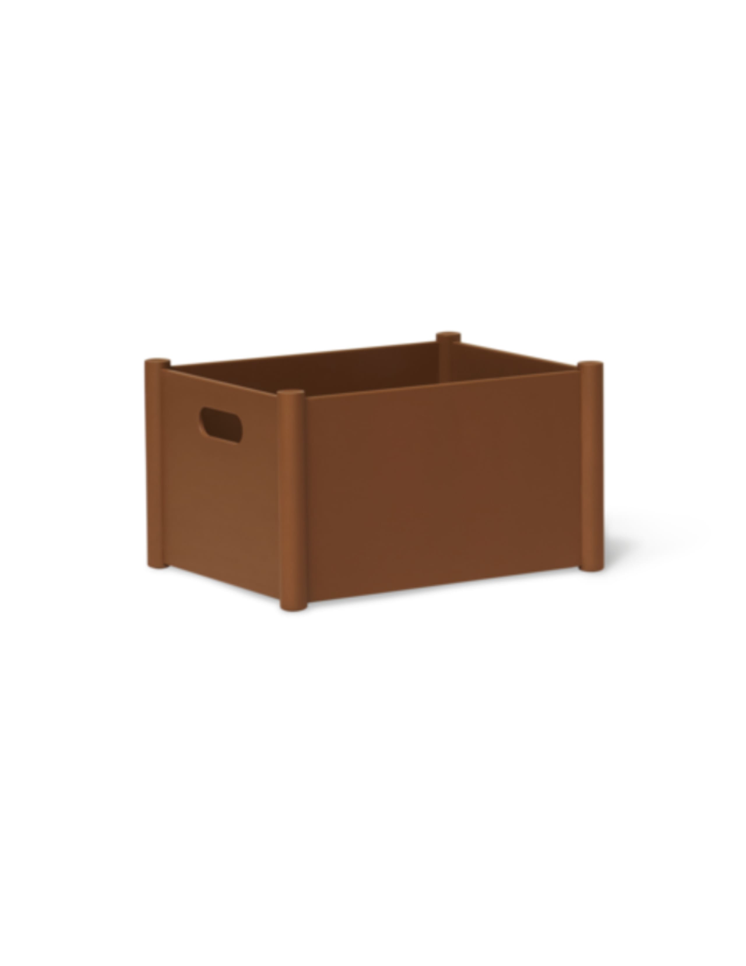 Form & Refine - Aufbewahrungsboxen - Pillar Storage Box - Clay Brown - Medium
