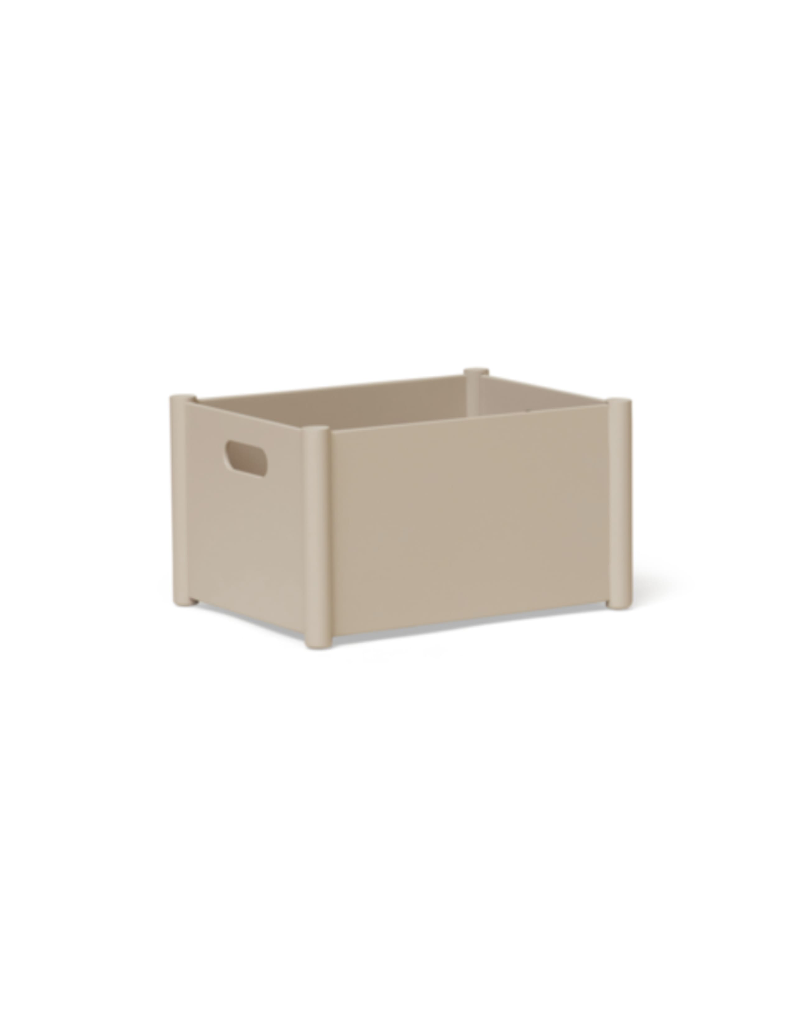 Form & Refine - Opbevaringsbokse - Pillar Storage Box - Warm Grey - Medium