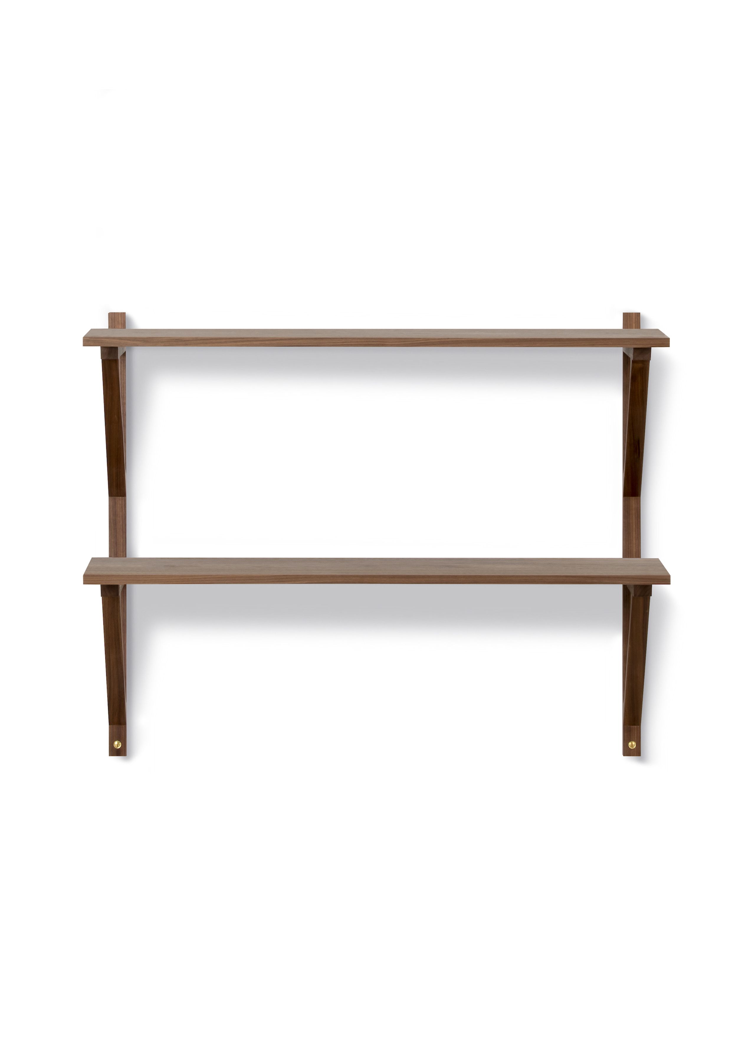 Fredericia Furniture - Étagère - BM29 Shelf 2921 by Børge Mogensen - Lacquered Walnut