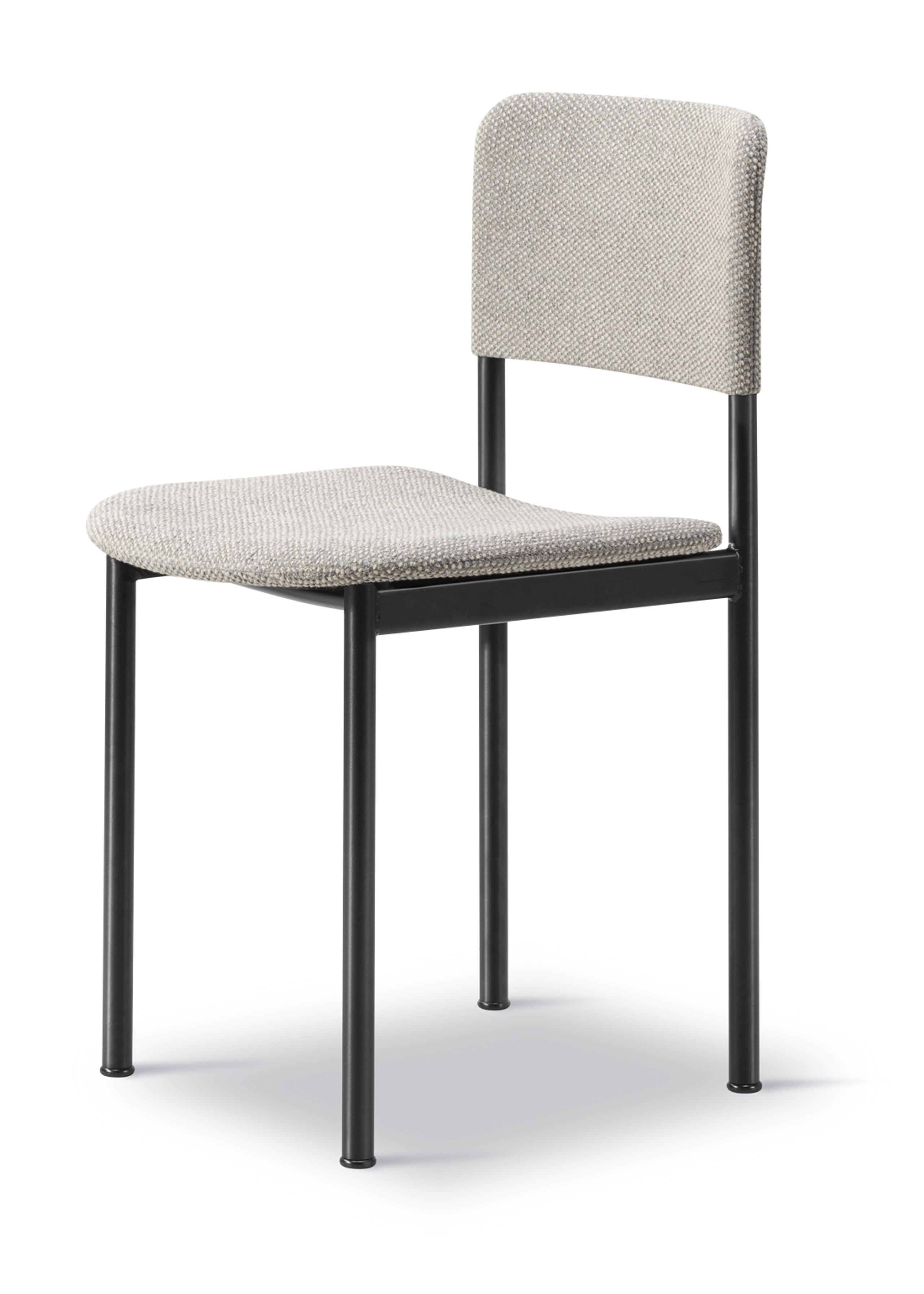 Fredericia Furniture - Spisebordsstol - Plan Chair 3414 by Edward Barber & Jay Osgerby - Safire 008 / Black