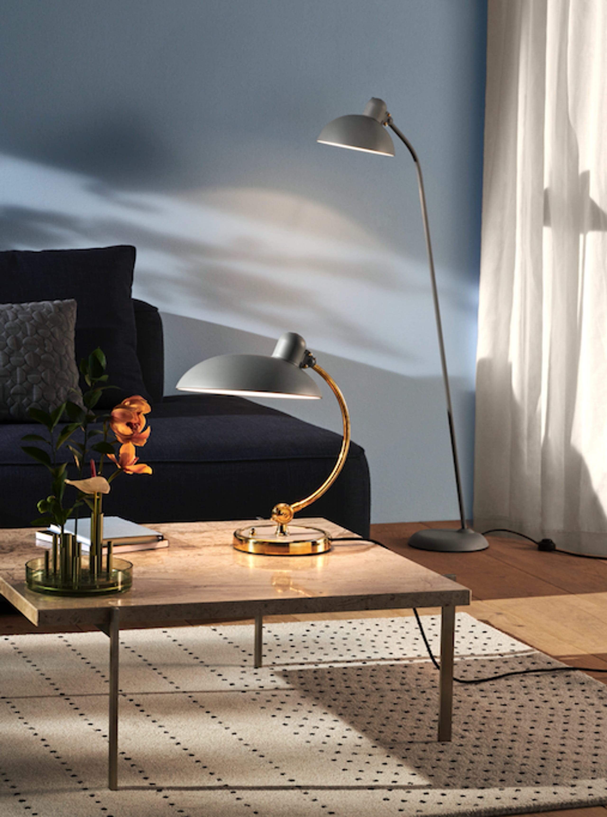 Fritz Hansen - Lampe de table - KAISER idell - 6631-T - Table lamp Luxury  - White - Luxus