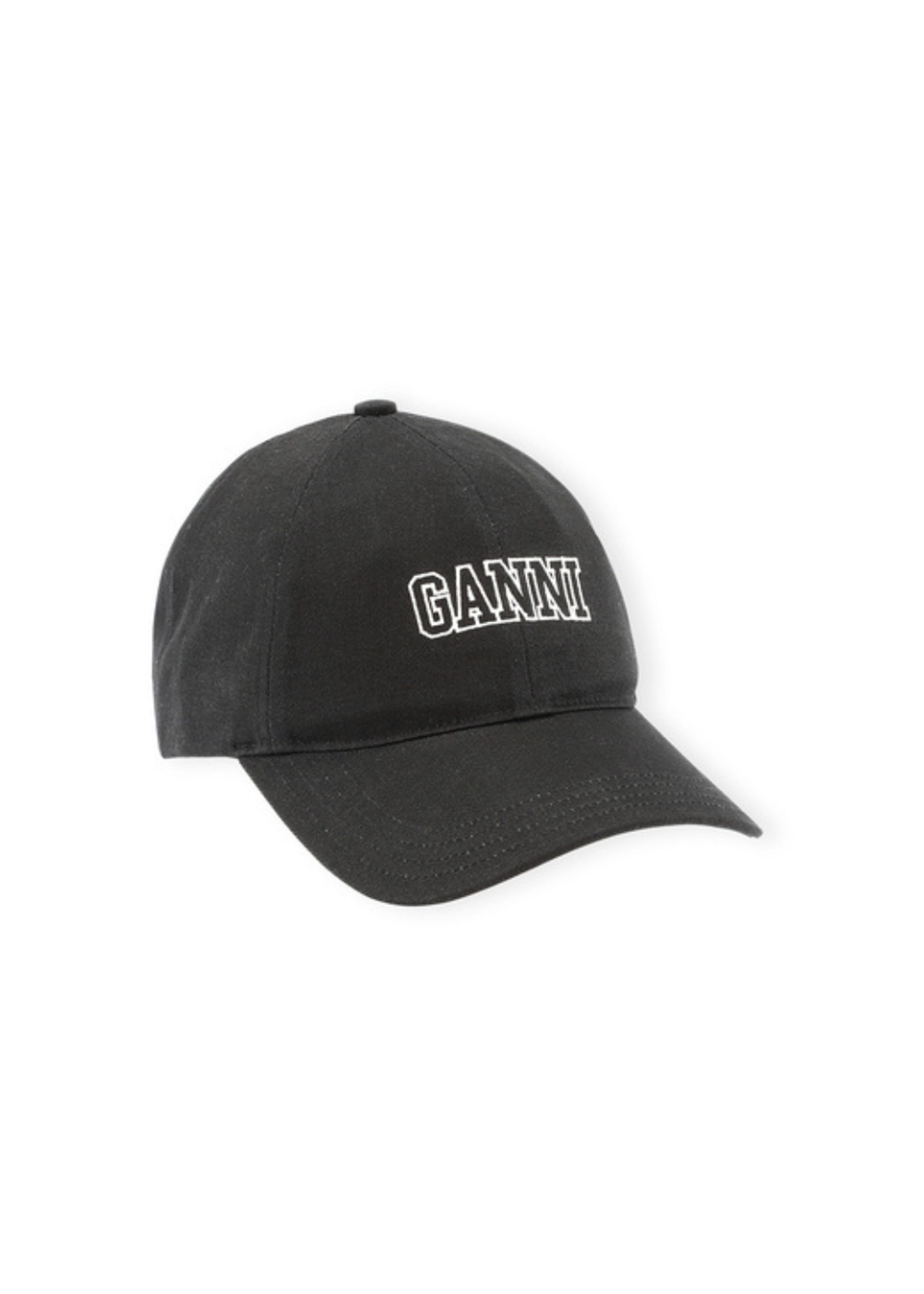 Ganni - Hat - Cap Logo - Phantom