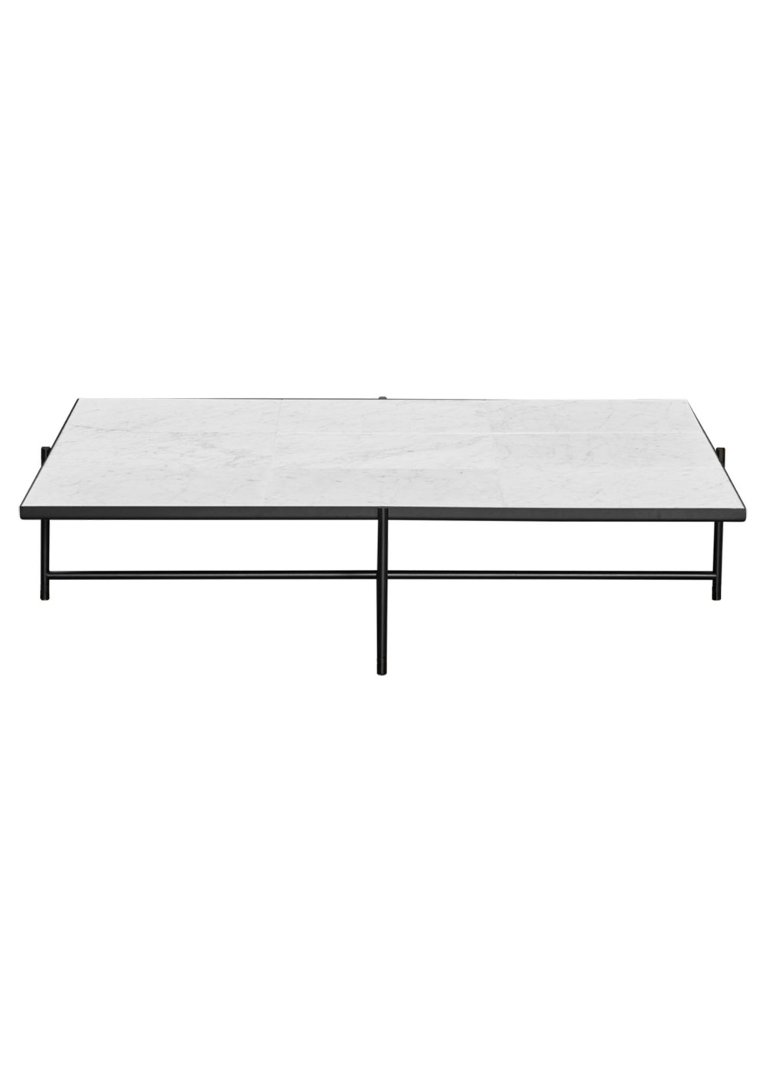 Handvärk - Table basse - Coffee Table 140 - Black / White Marble