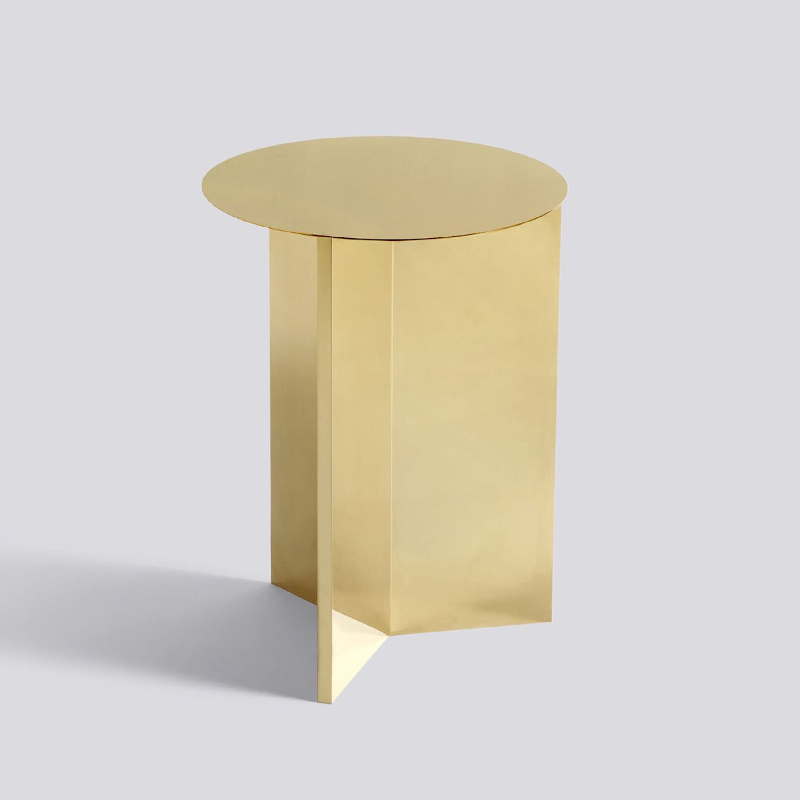 HAY - Slit Table High High - Coffee Table - Brass