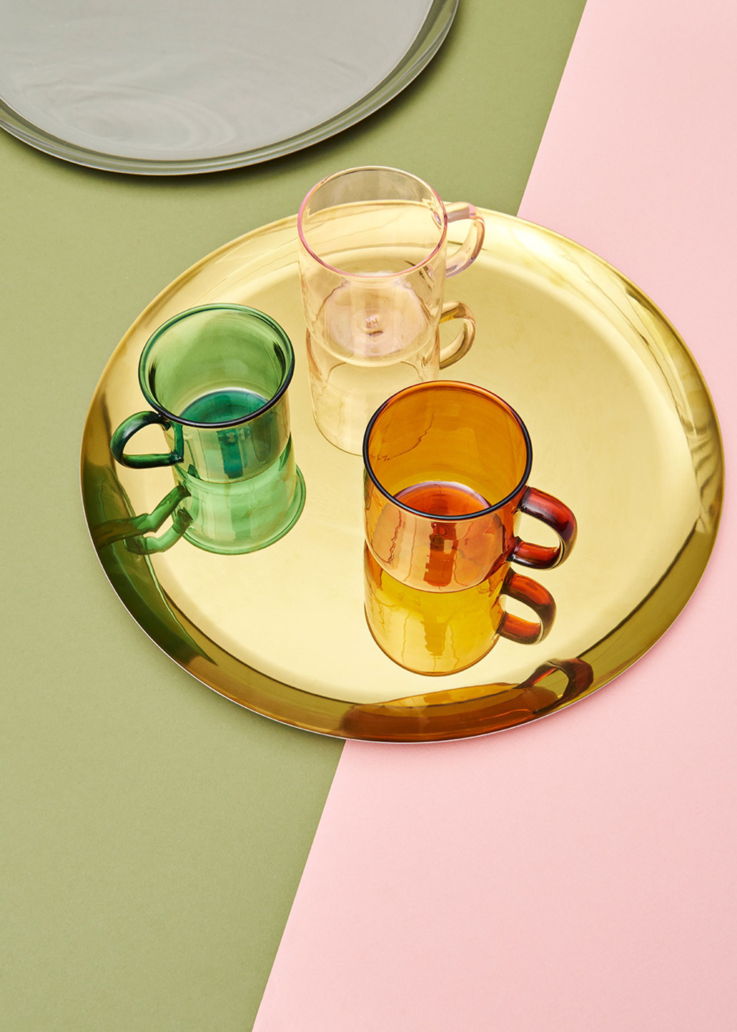 HAY -  - Borosilicate mug & cup - Amber - Mug
