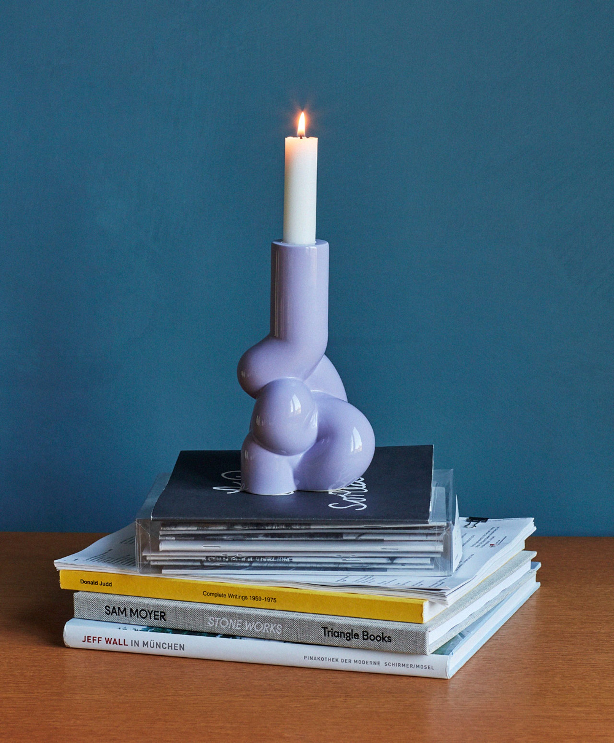 HAY - Lysestage - W&S Candleholder - Soft Lavender