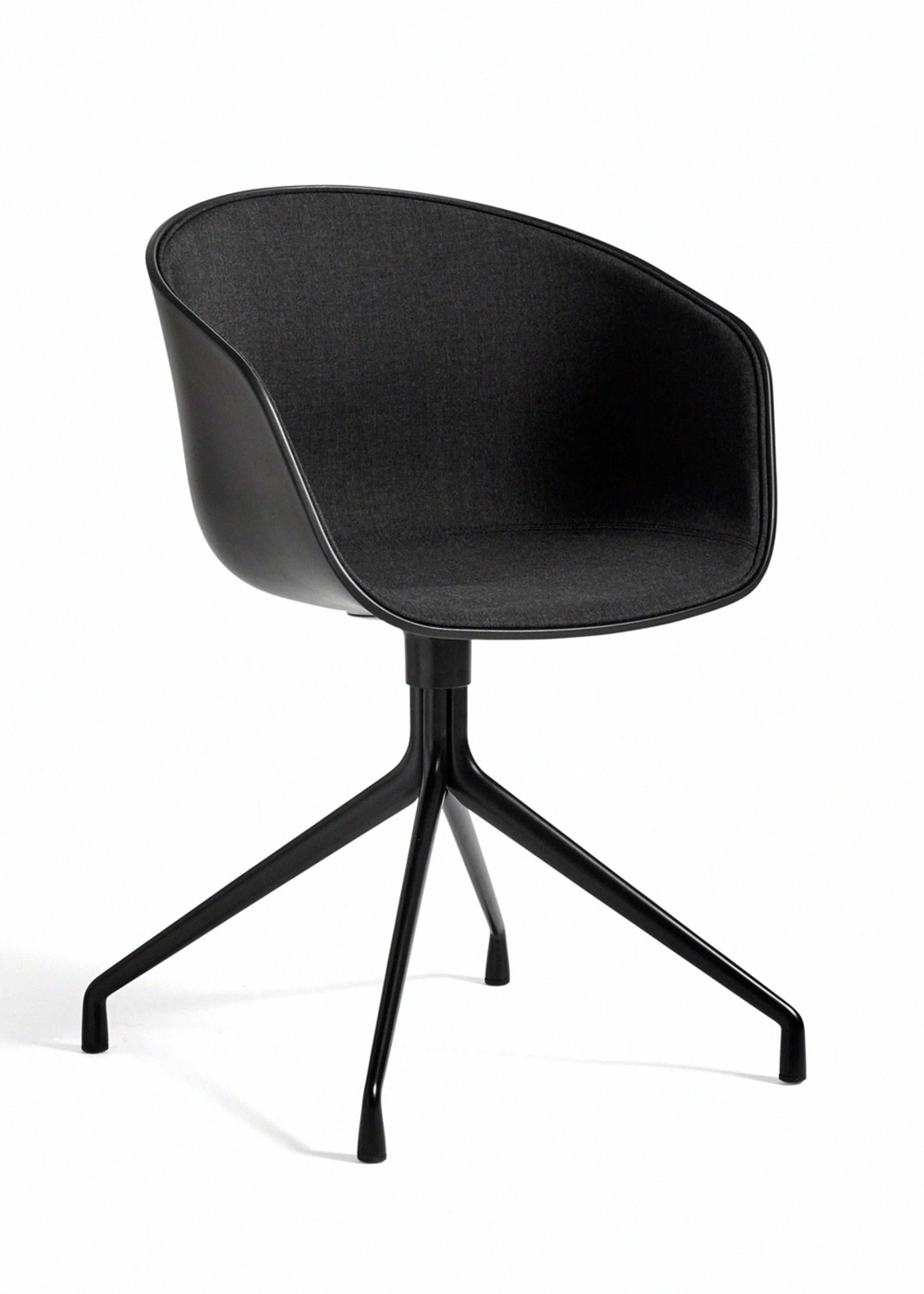 HAY - Stol - AAC 20 / Front Upholstery - Seat: Black & Remix 183