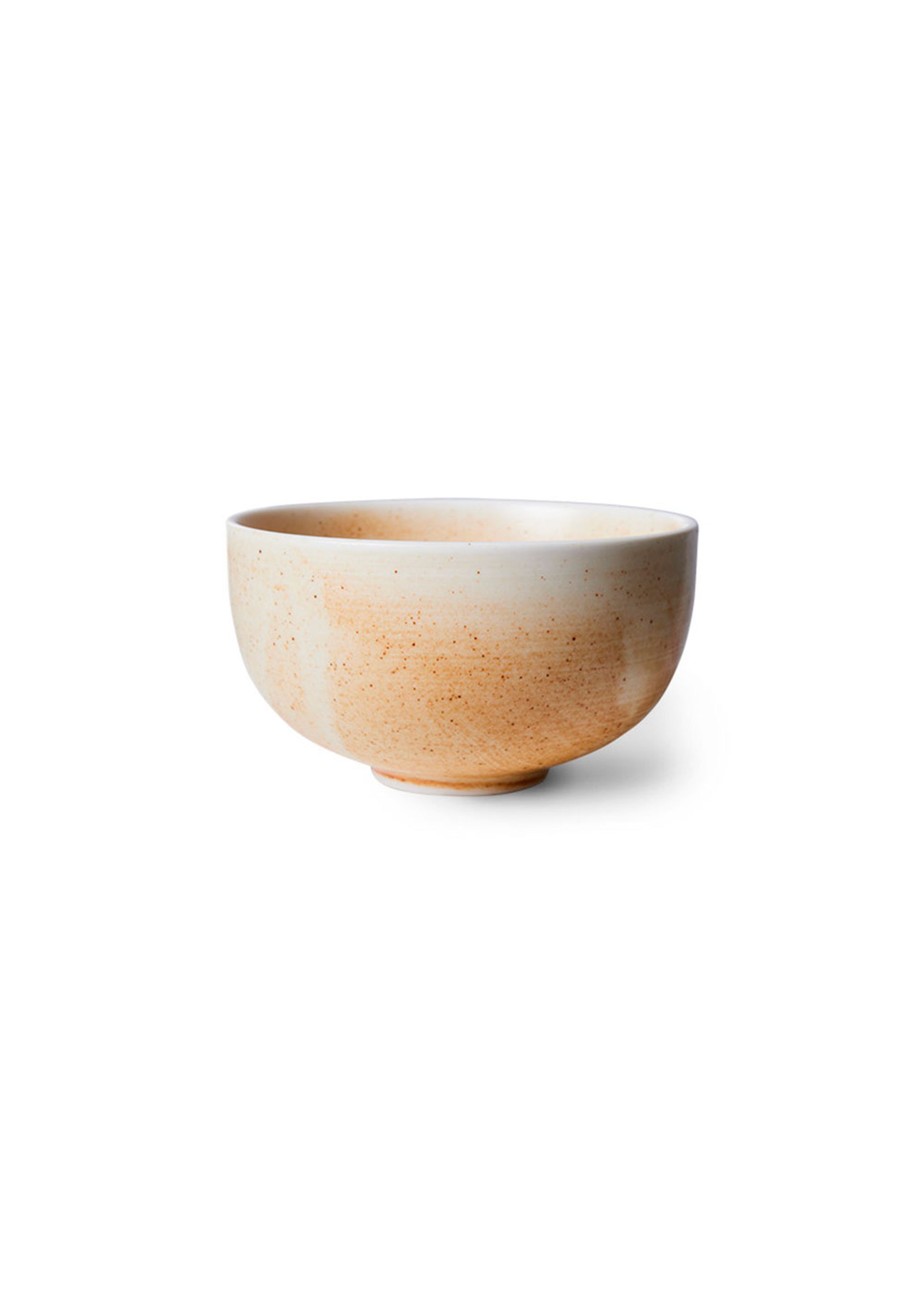 HKLiving - Schüssel - Chef Ceramics - Bowl - Rustic Cream/Brown