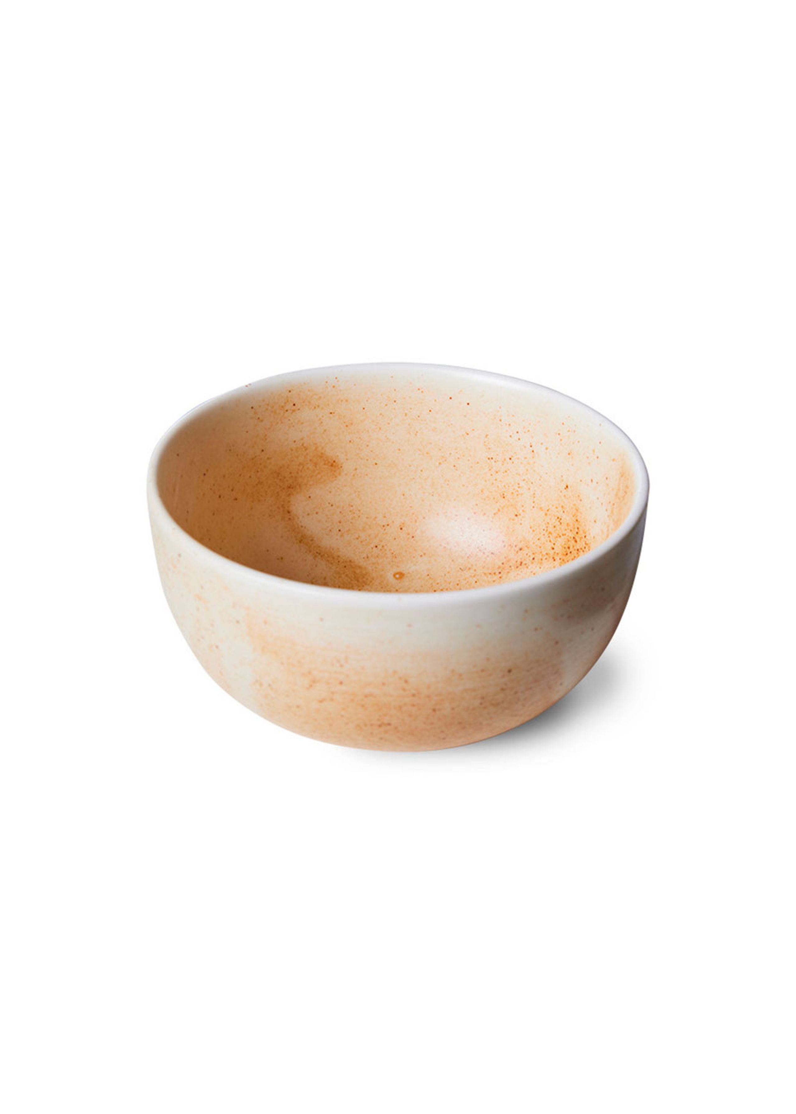 HKLiving - Schüssel - Chef Ceramics - Bowl - Rustic Cream/Brown