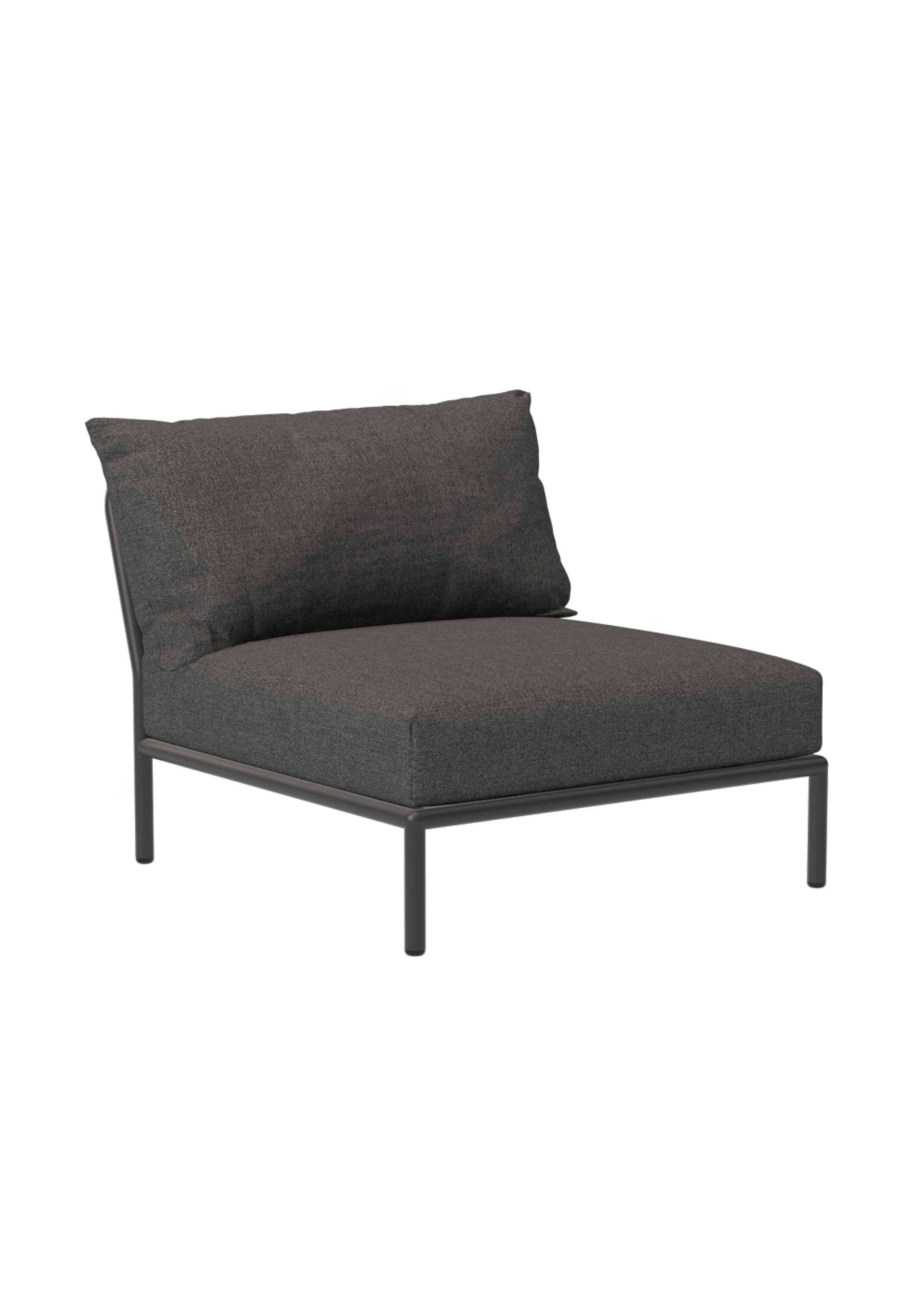 HOUE - Gartenstuhl - LEVEL 2 / Lounge Chair - Dark Grey Basic