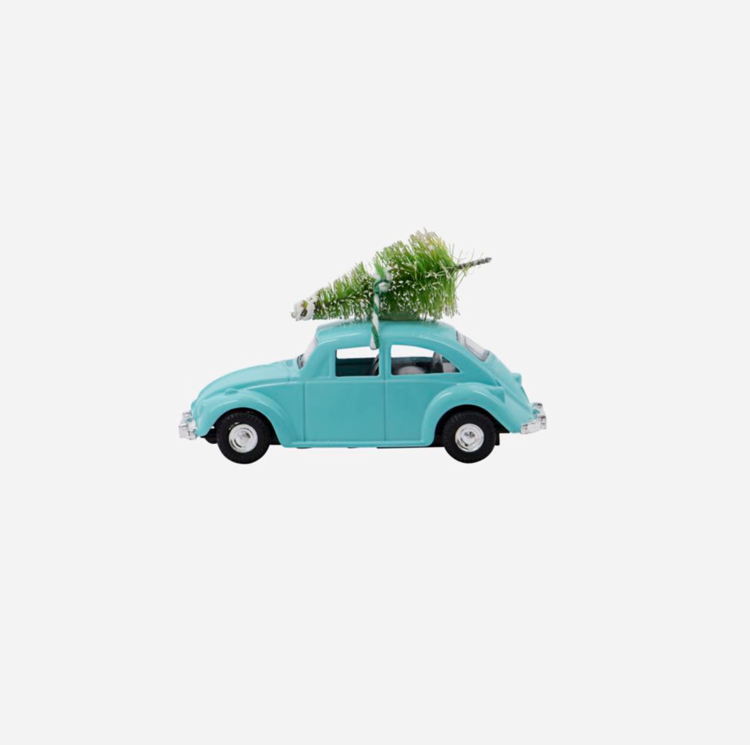 House doctor - Decorações natalinas - XMAS Car - Light Blue - Mini