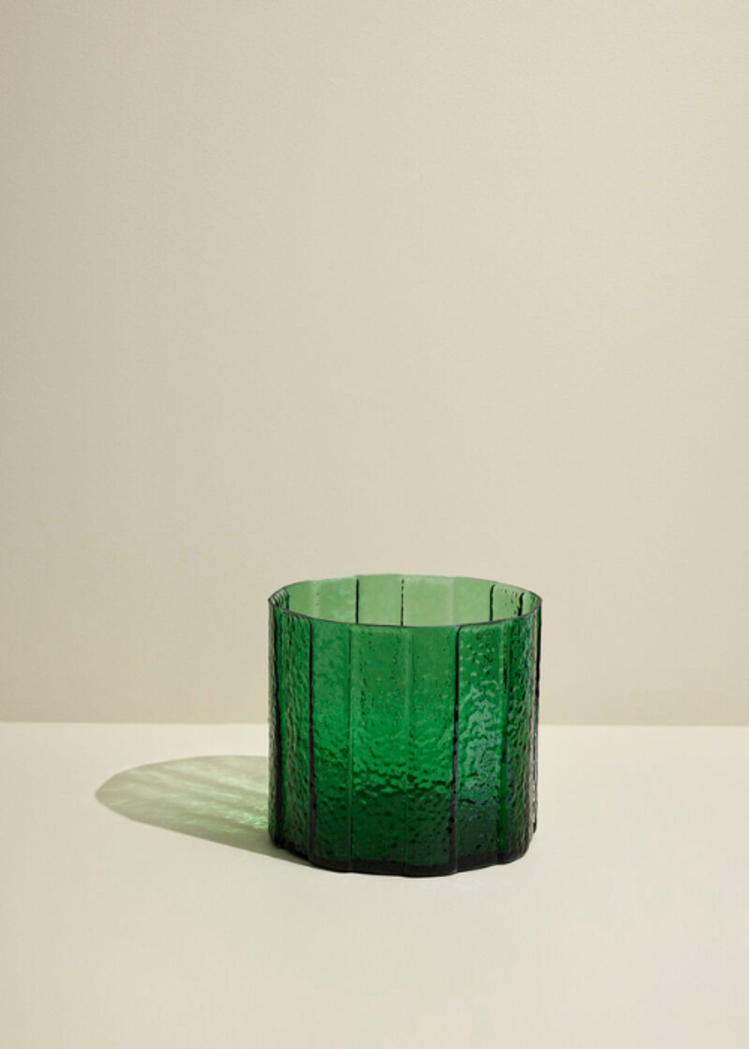 Hübsch - Vase - Emerald Vase  - Green