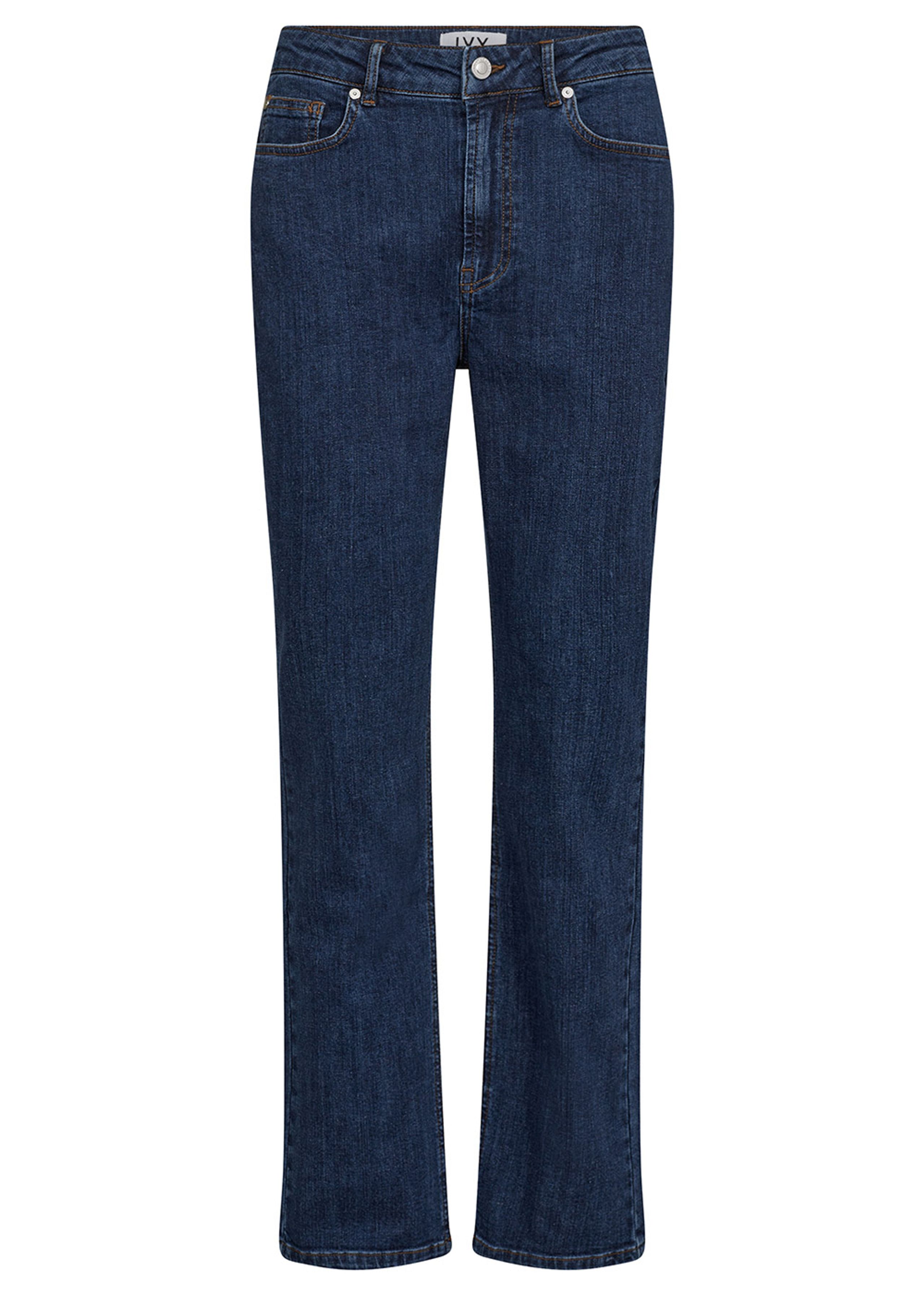IVY Copenhagen - Jeans - Ivy-Lulu Jeans Wash Middark Nottingham - Denim Blue